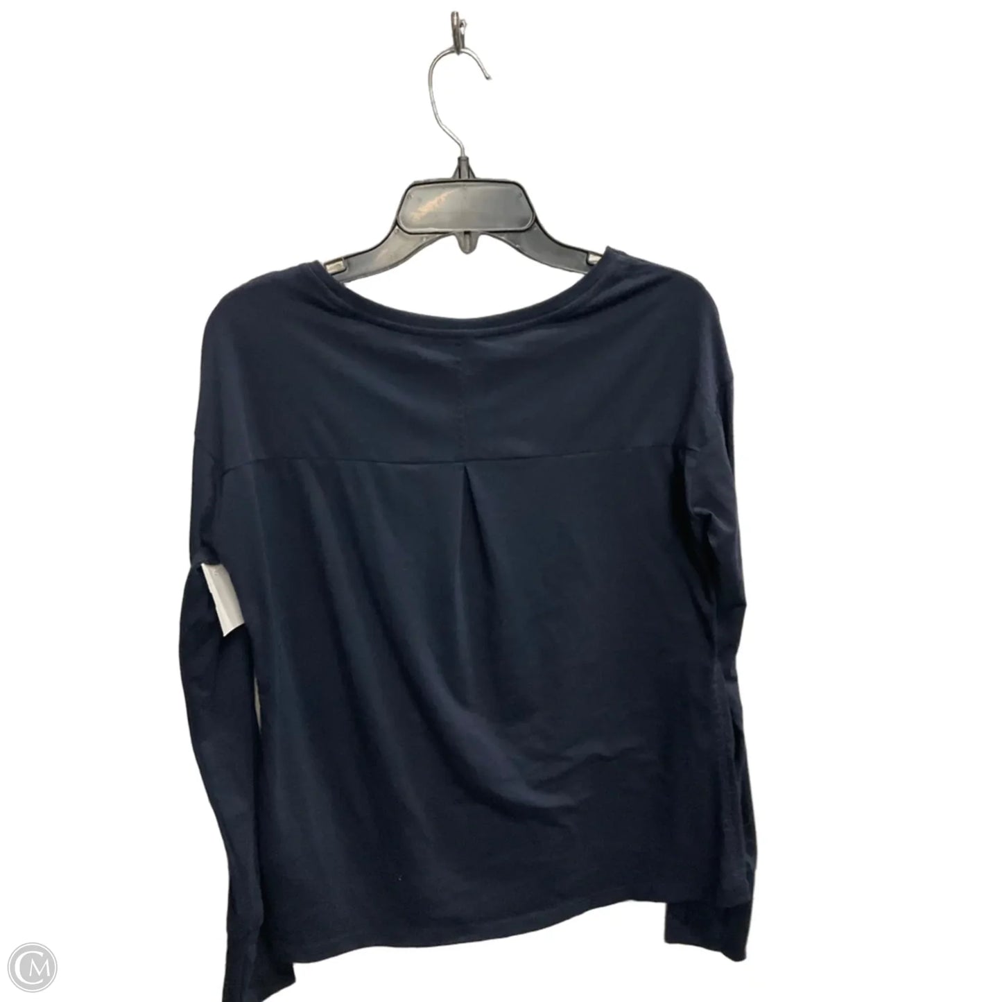 Athletic Top Long Sleeve Crewneck By Athleta In Navy, Size: Xs