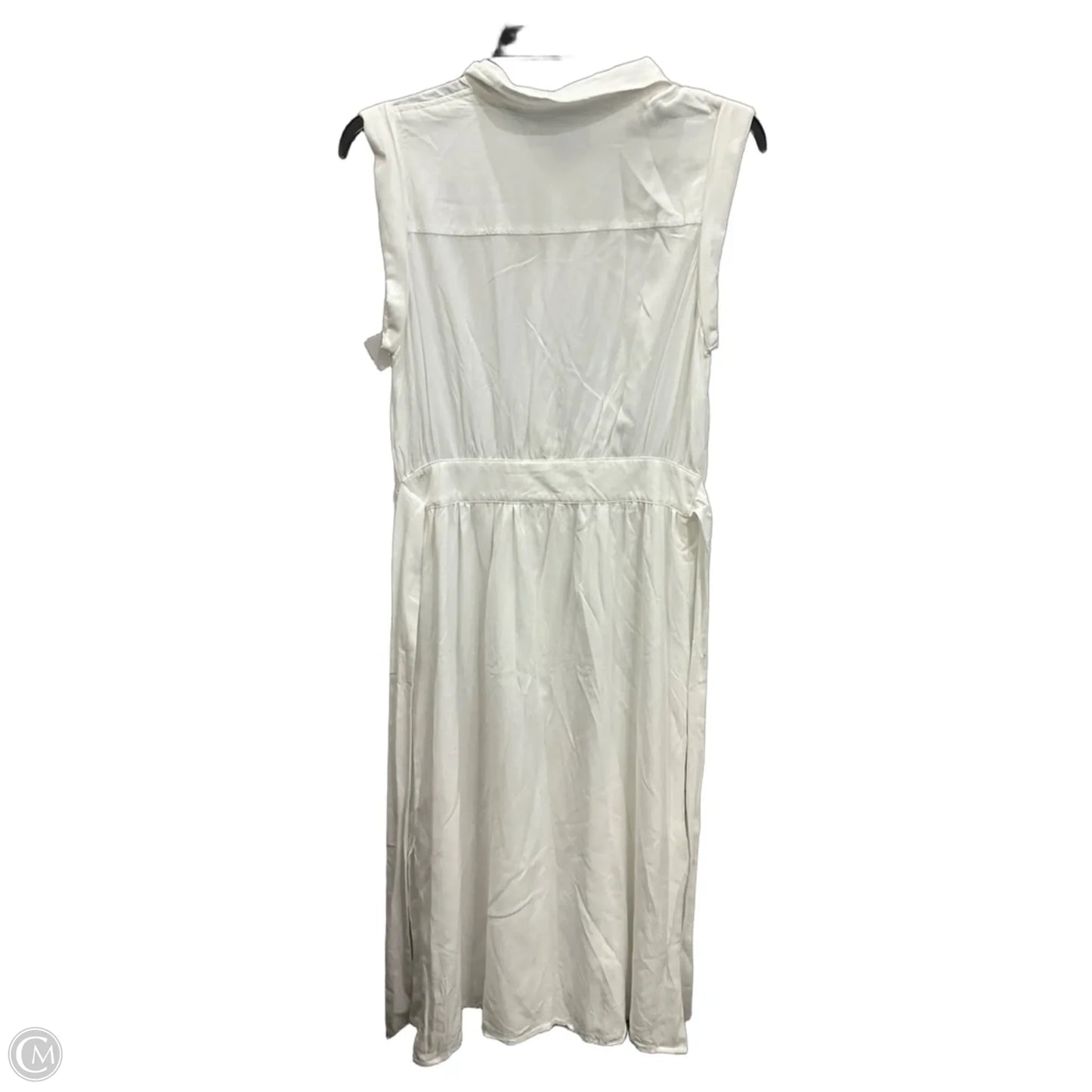 Dress Casual Midi By Banana Republic In White, Size: S