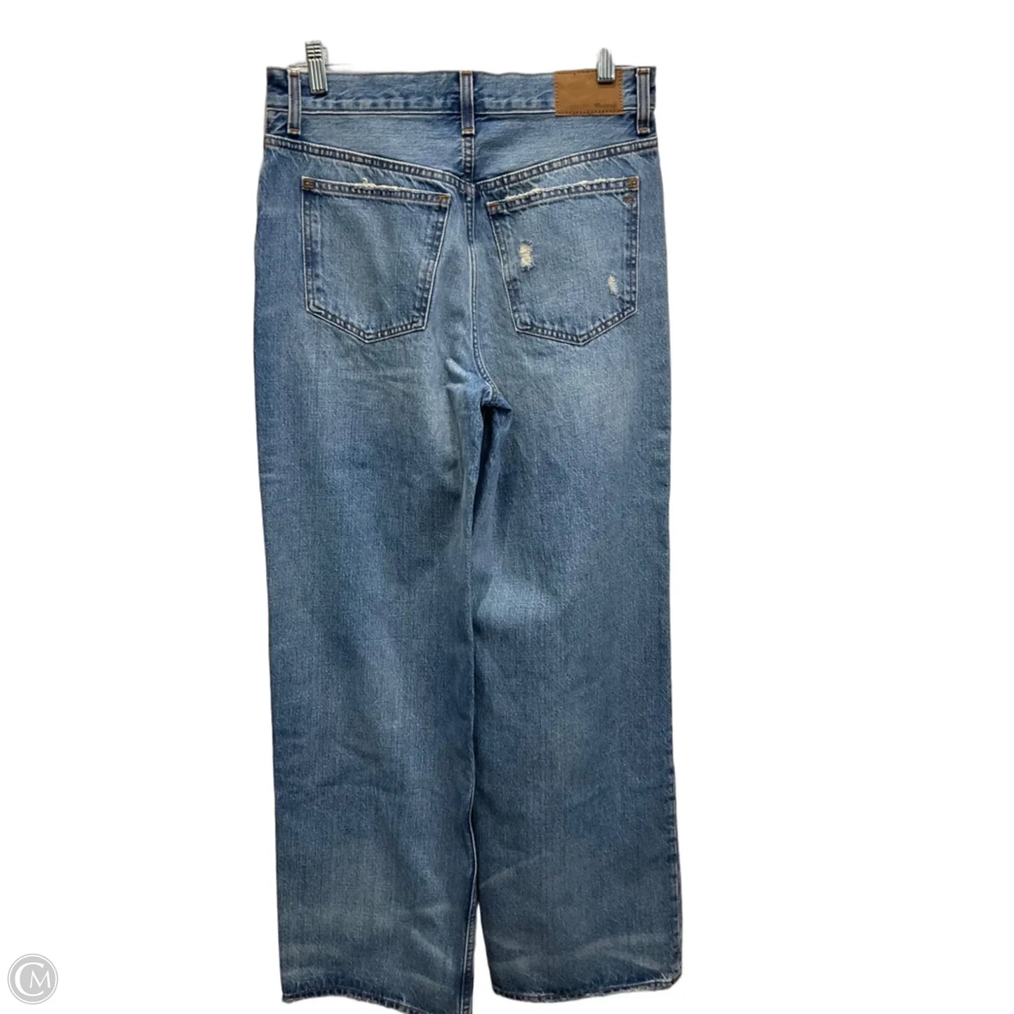 Jeans Straight By Madewell In Blue Denim, Size: 2