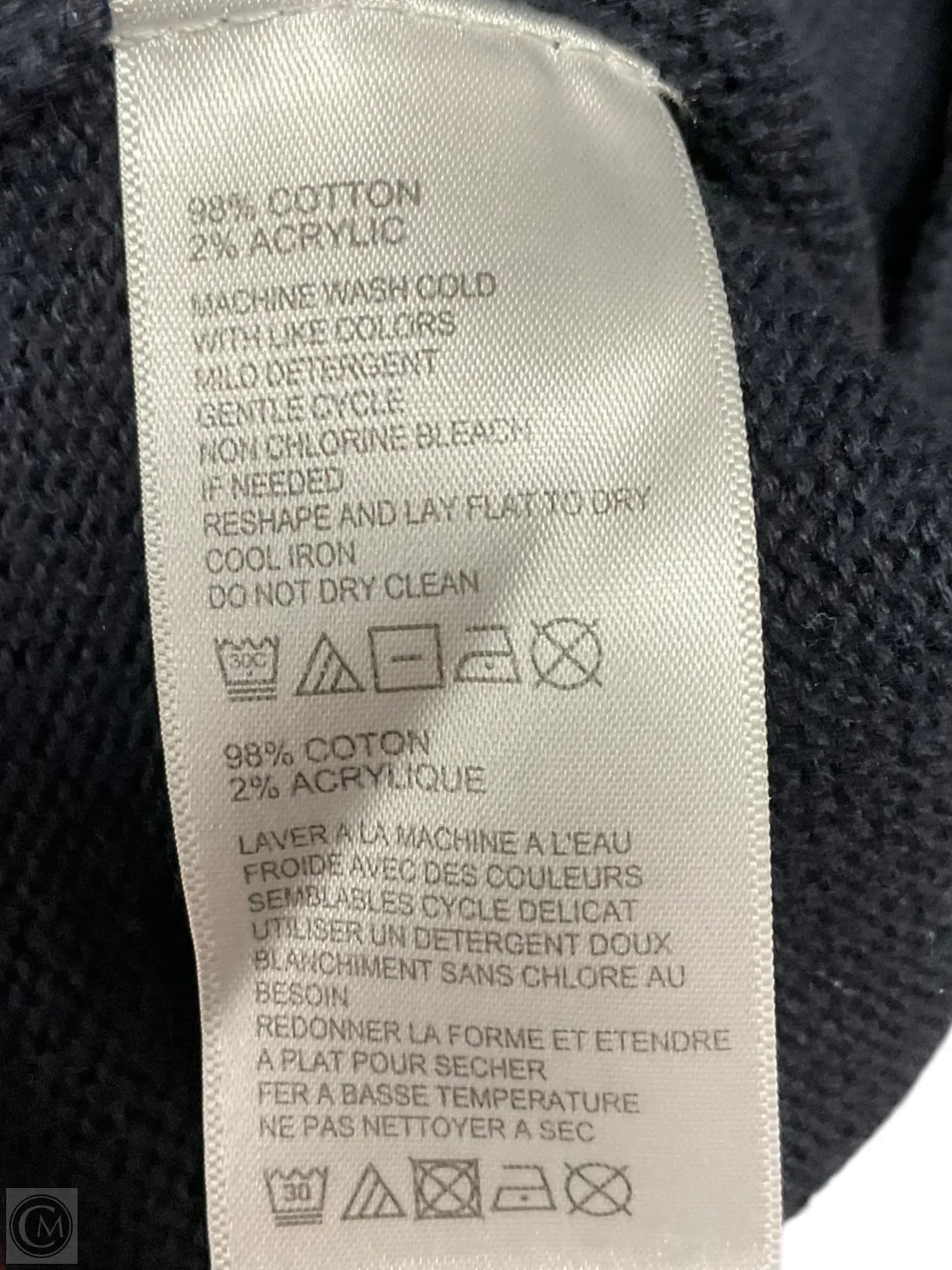 Sweater By Tommy Bahama In Navy, Size: Xs