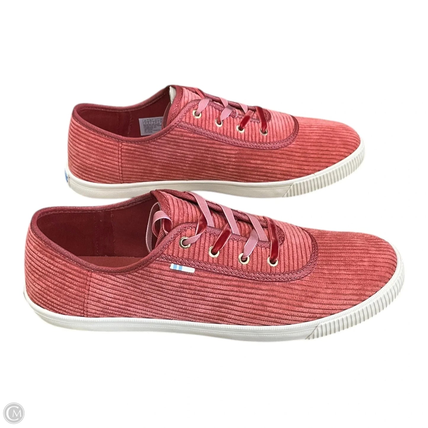 Shoes Sneakers By Toms In Coral, Size: 9
