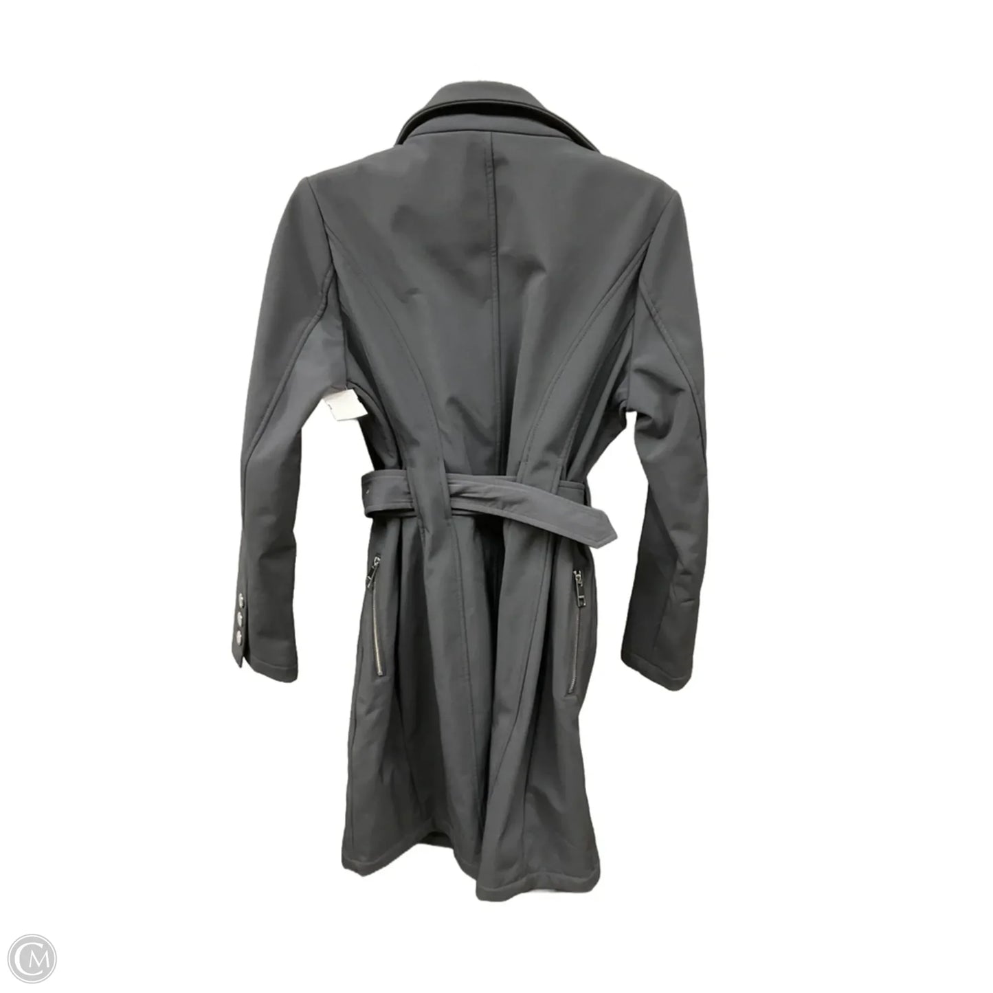 Coat Peacoat By Guess In Grey, Size: M
