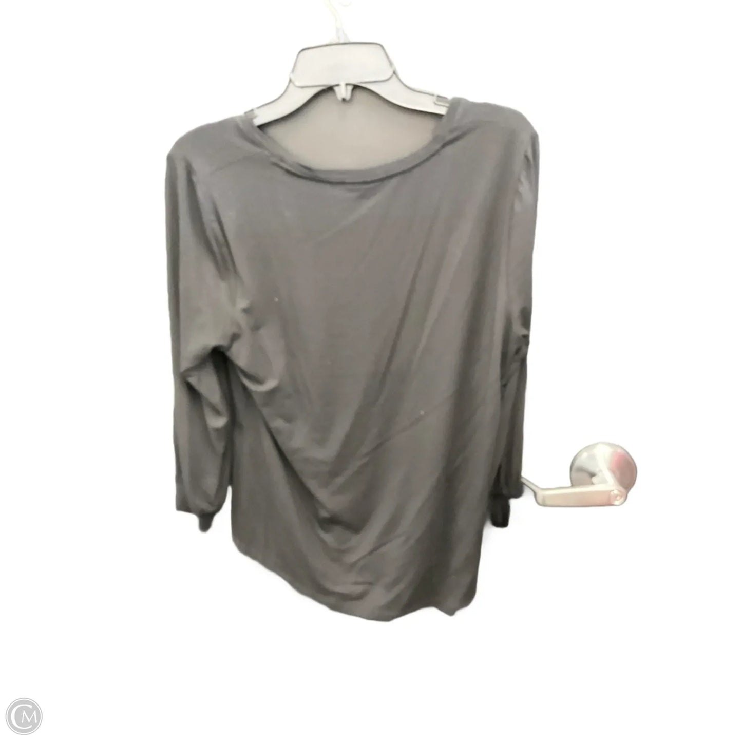 Top Long Sleeve By Chicos In Black, Size: M