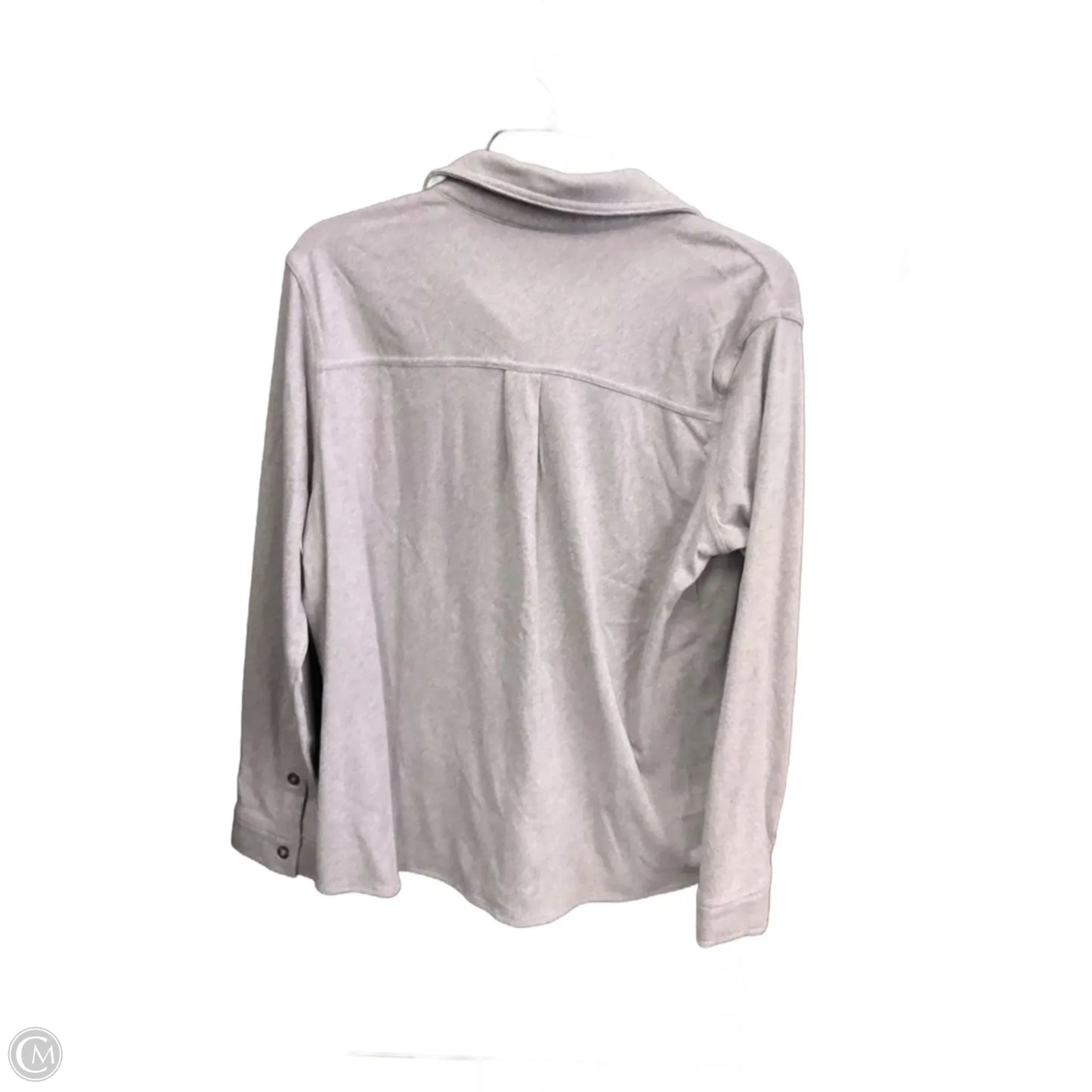 Blouse Long Sleeve By 32 Degrees In Purple, Size: L