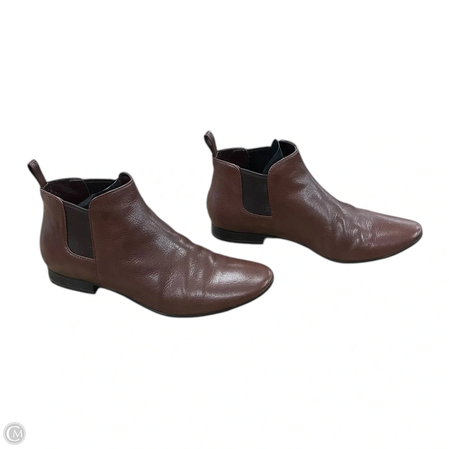 Boots Ankle Heels By Cole-haan In Brown, Size: 7.5