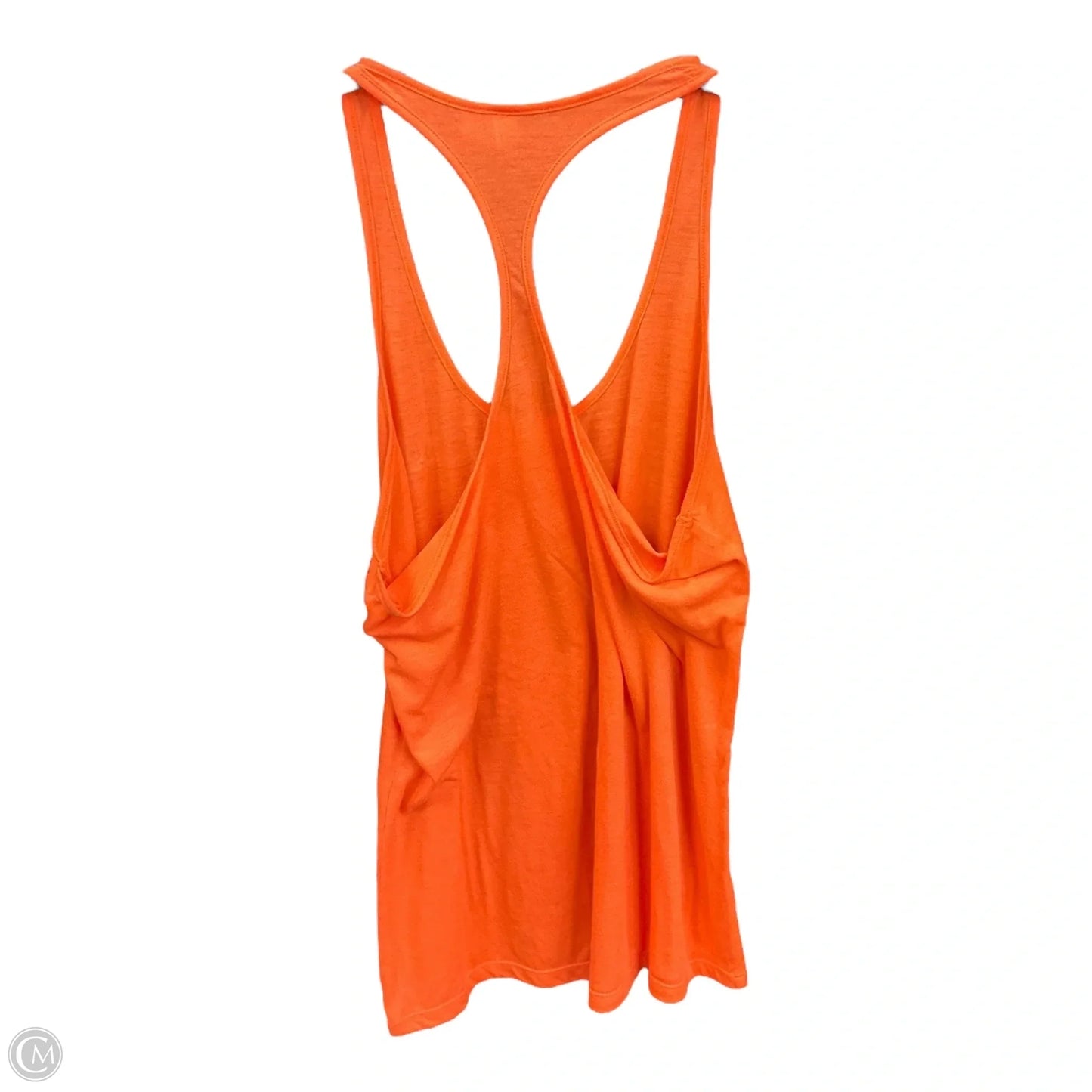 Athletic Tank Top By Under Armour In Orange, Size: L