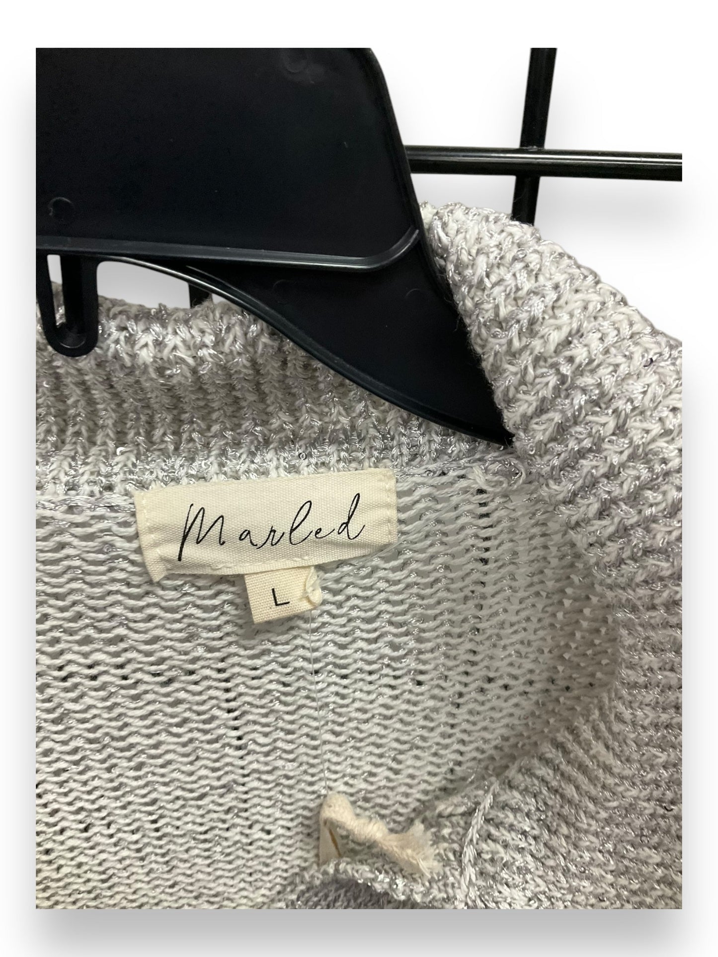 Sweater By Marled In Grey, Size: L