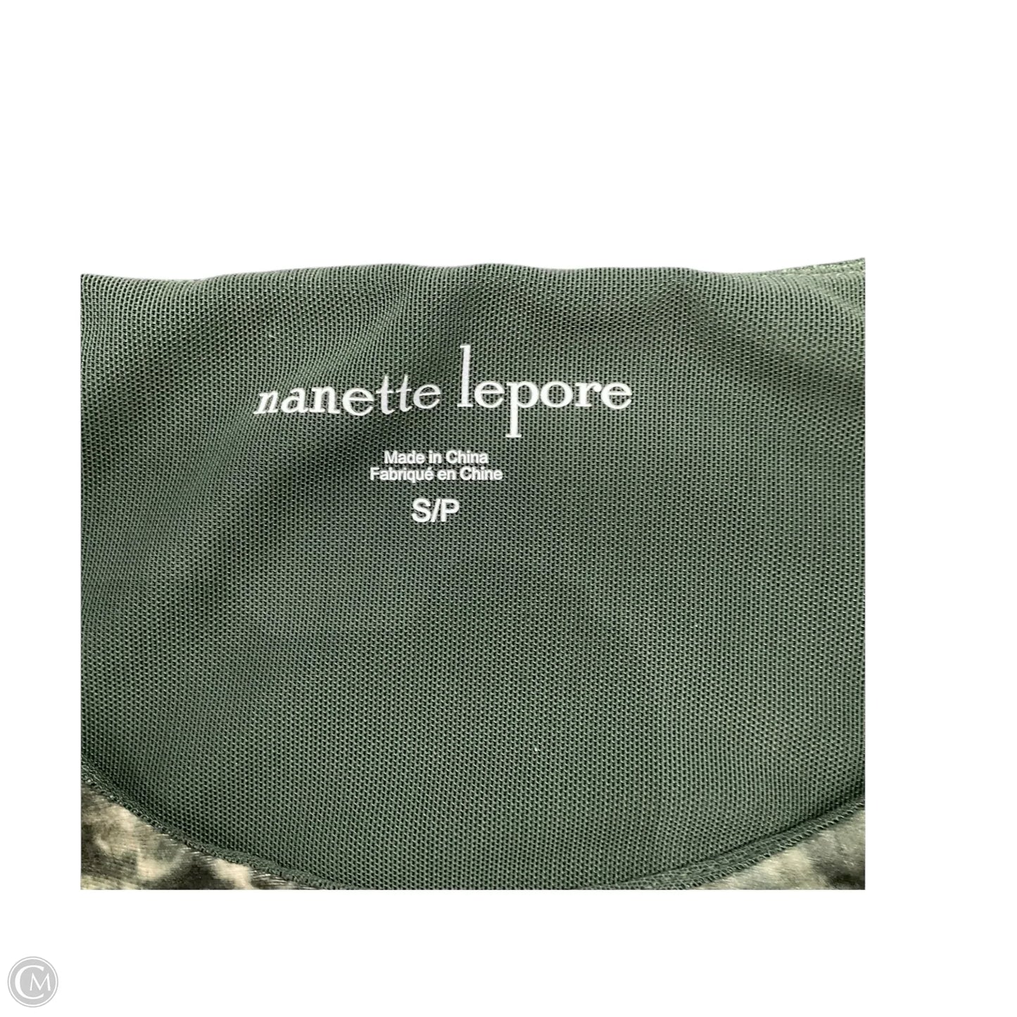 Athletic Bra By Nanette By Nanette Lepore In Green, Size: S