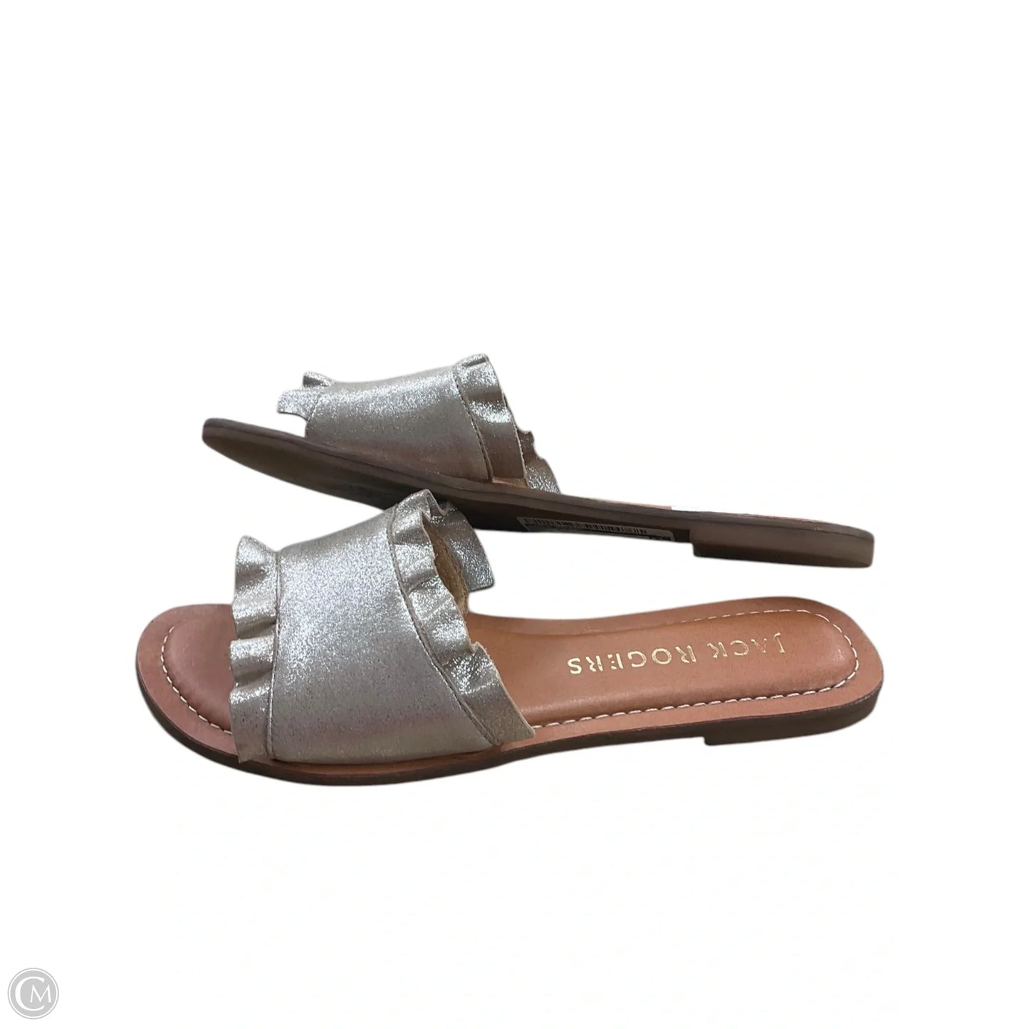 Sandals Flats By Jack Rogers In Gold, Size: 6.5