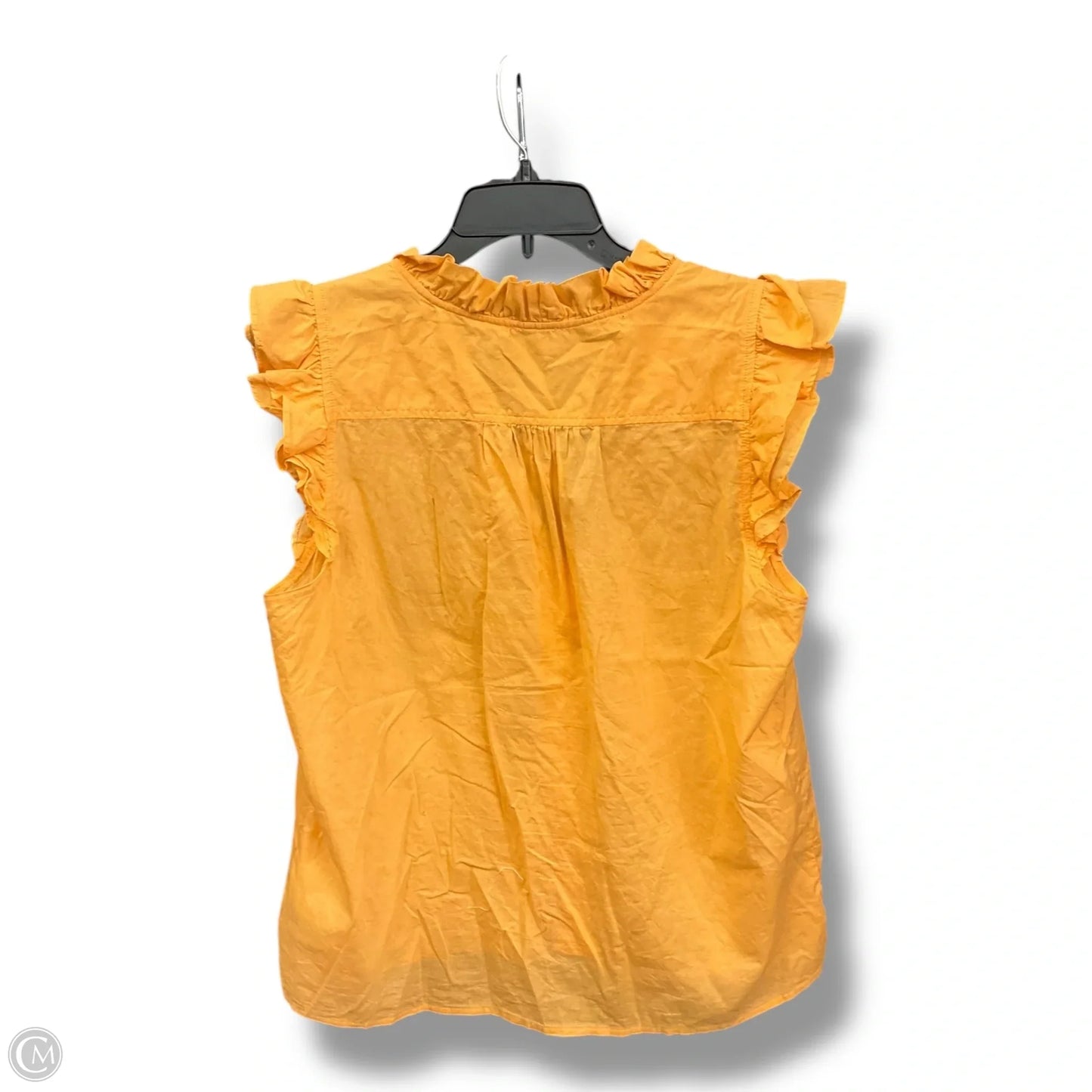 Blouse Sleeveless By J. Crew In Orange, Size: M