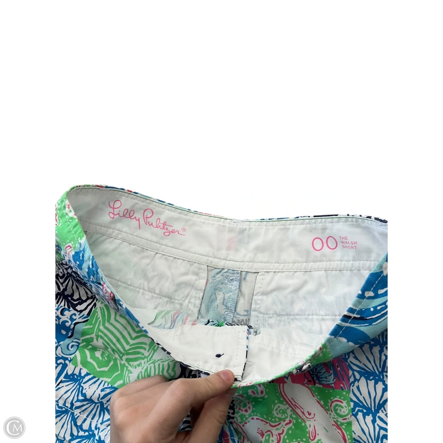 Shorts Designer By Lilly Pulitzer In Multi-colored, Size: 0