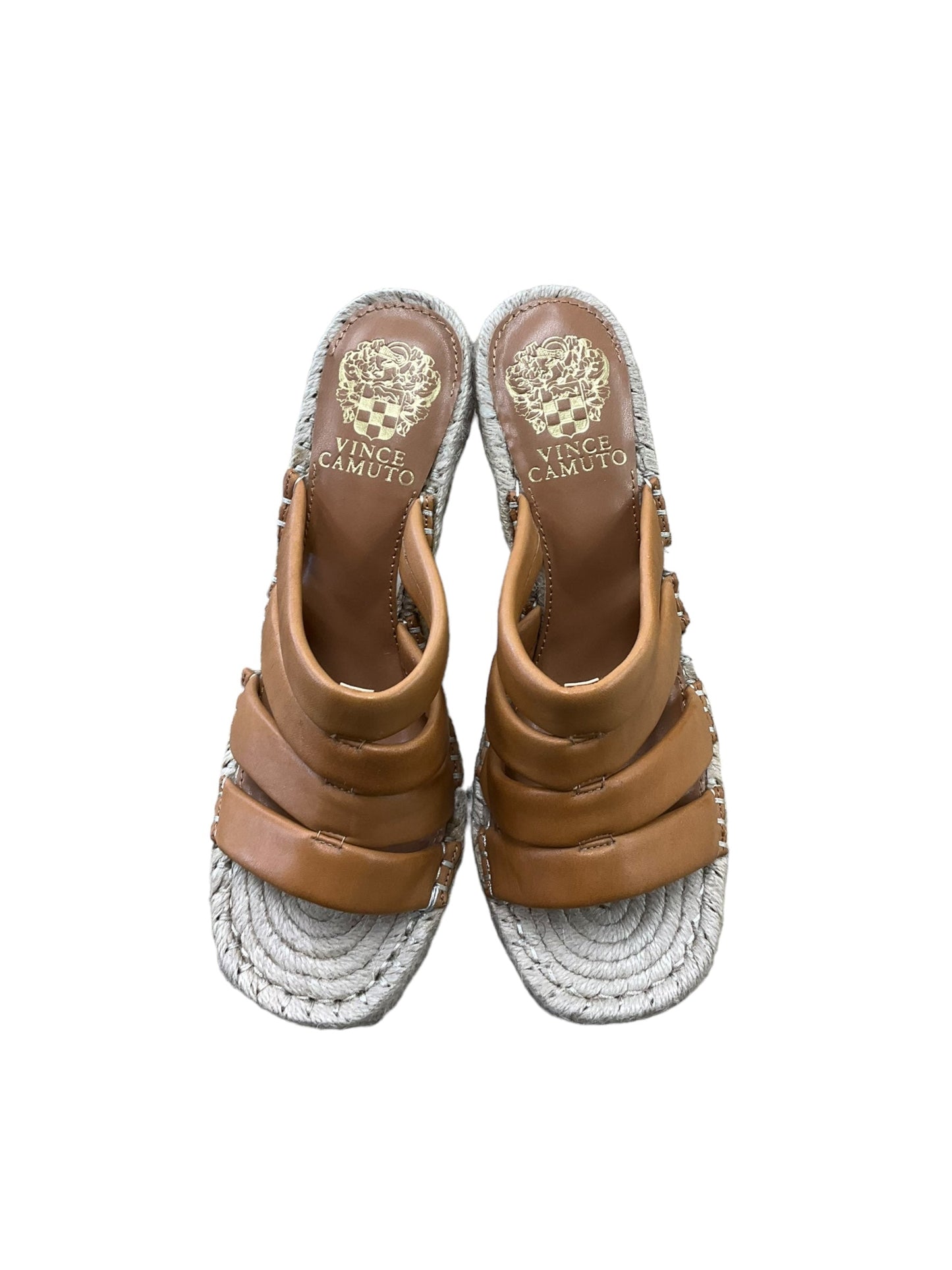 Sandals Heels Wedge By Vince Camuto Size: 7