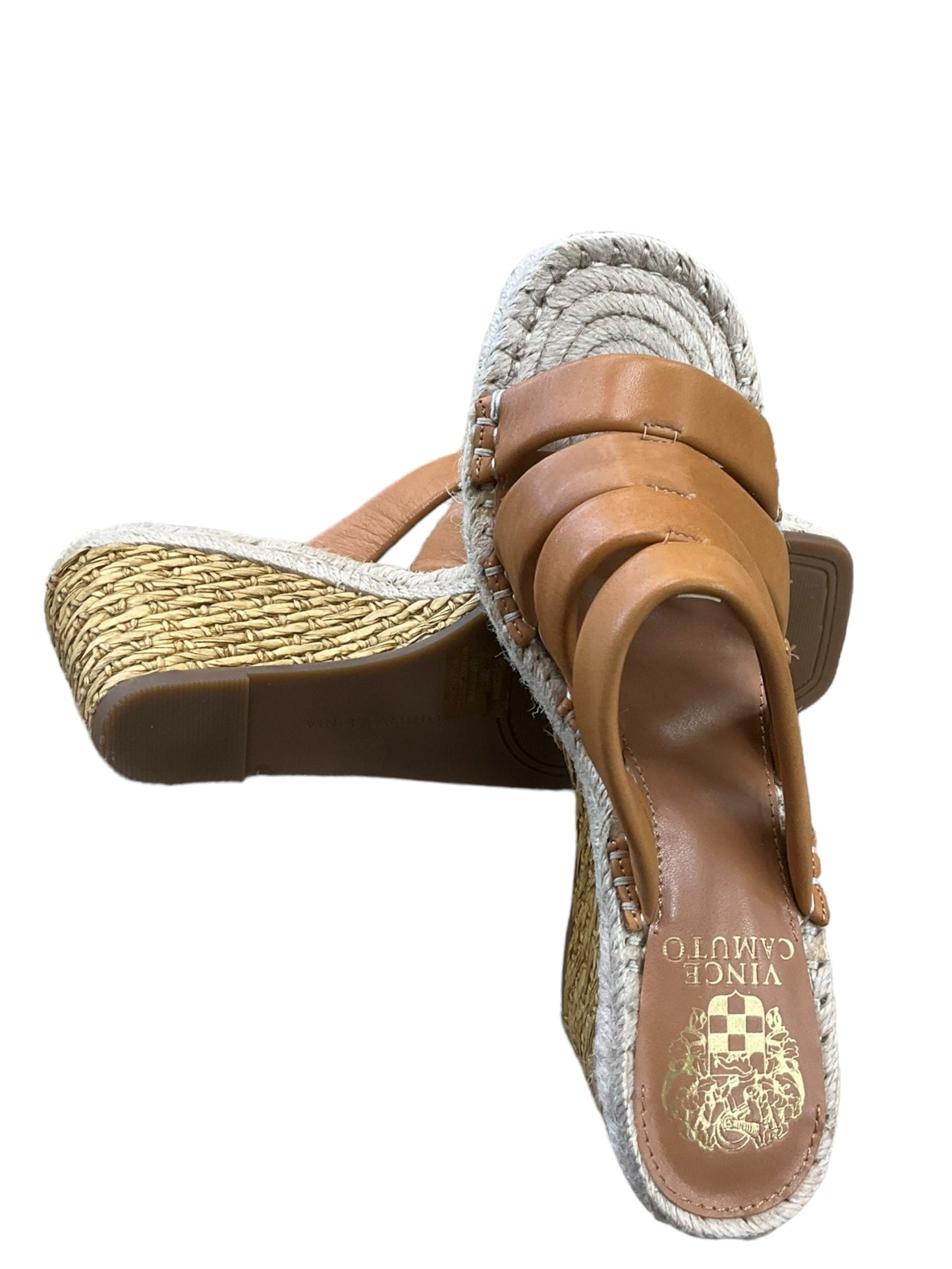 Sandals Heels Wedge By Vince Camuto Size: 7