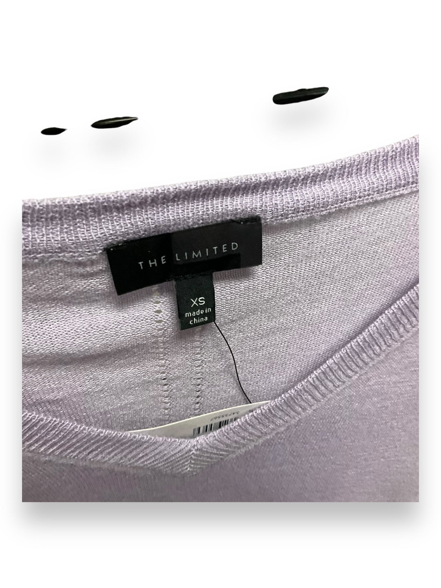 Top Long Sleeve By Limited In Purple, Size: Xs