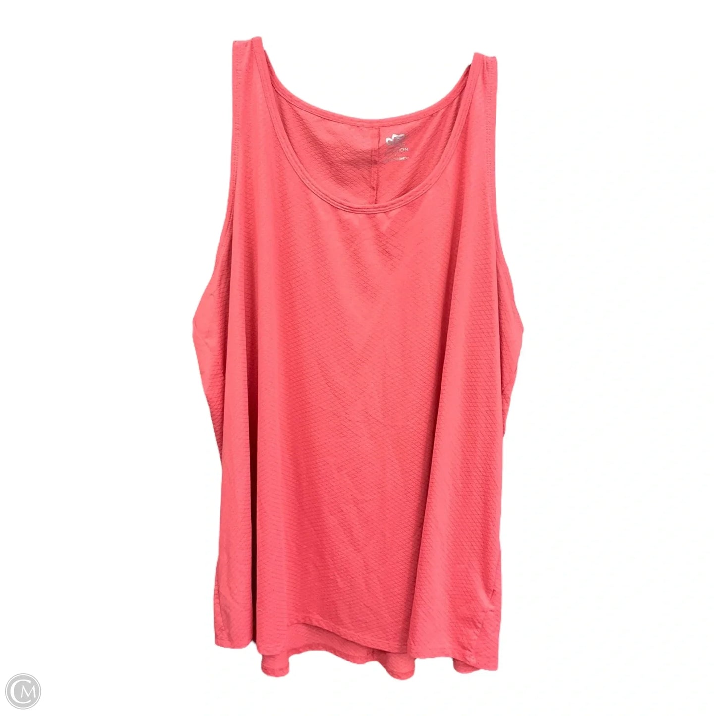 Athletic Tank Top By Maurices In Coral, Size: 2x