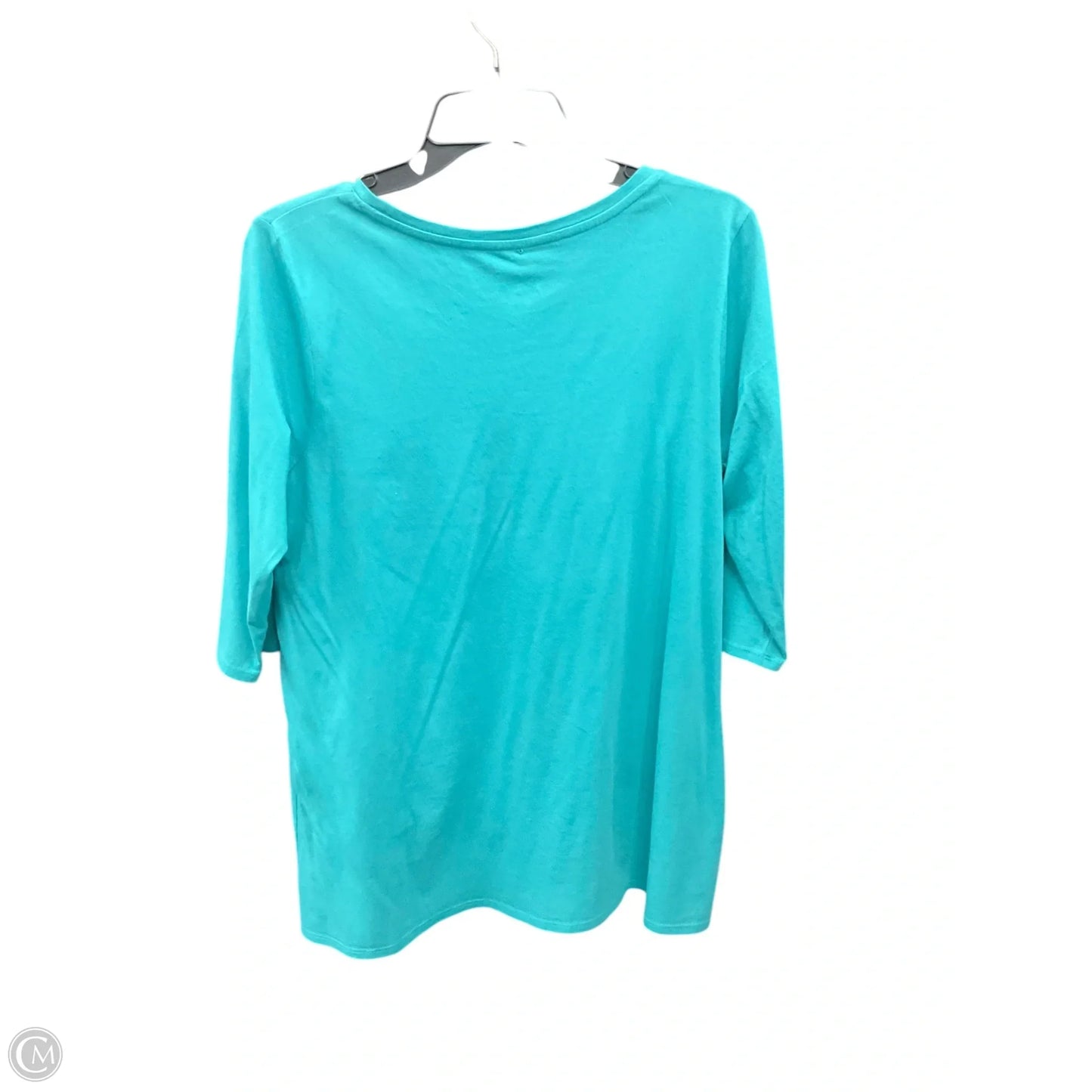 Tunic Short Sleeve By Pure Jill In Teal, Size: M