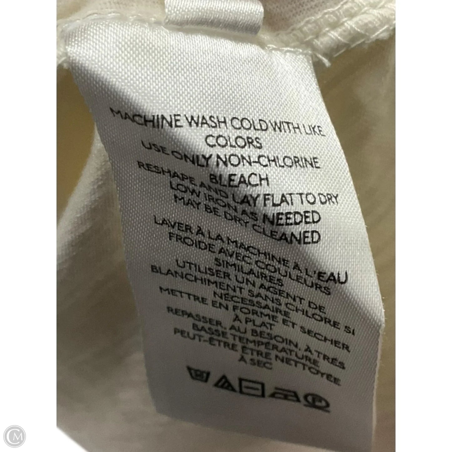 Top Long Sleeve By Pilcro In Cream, Size: Xs