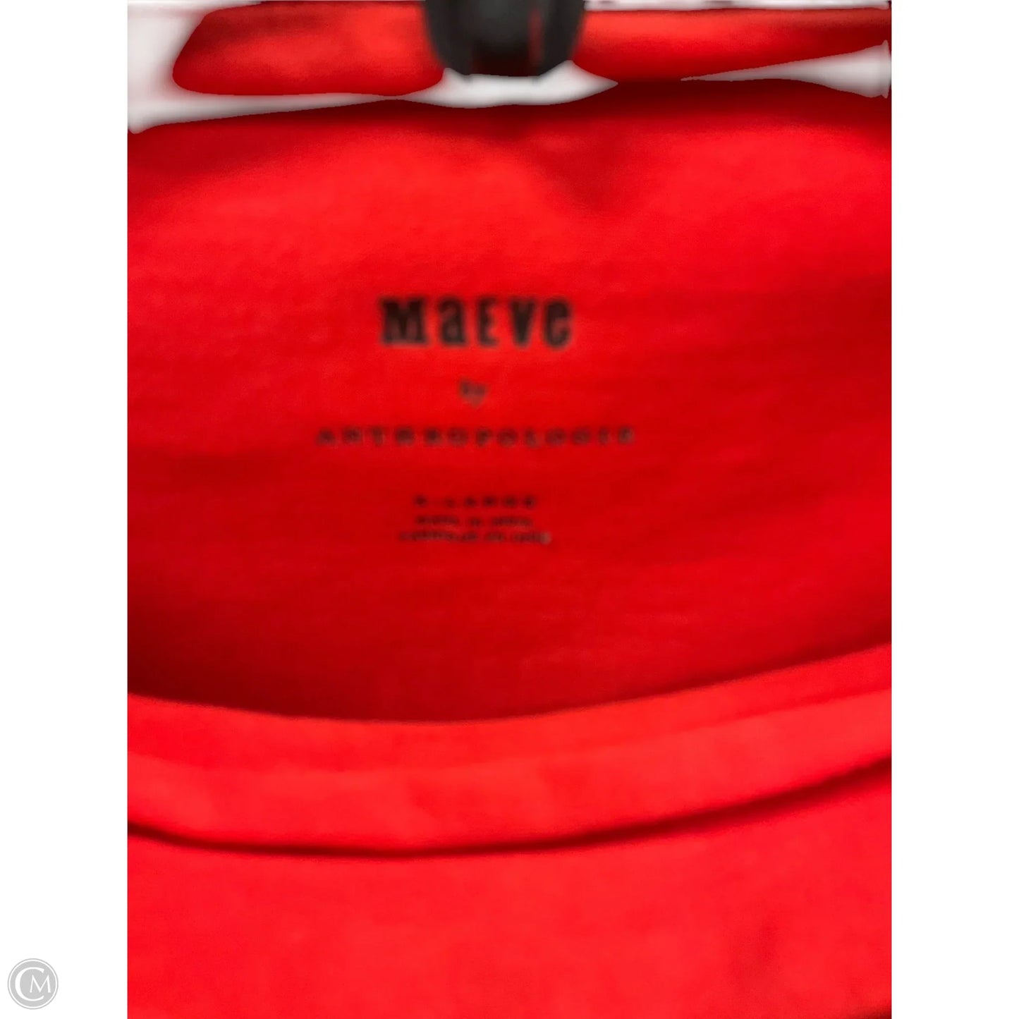 Top Sleeveless By Maeve In Red, Size: Xl