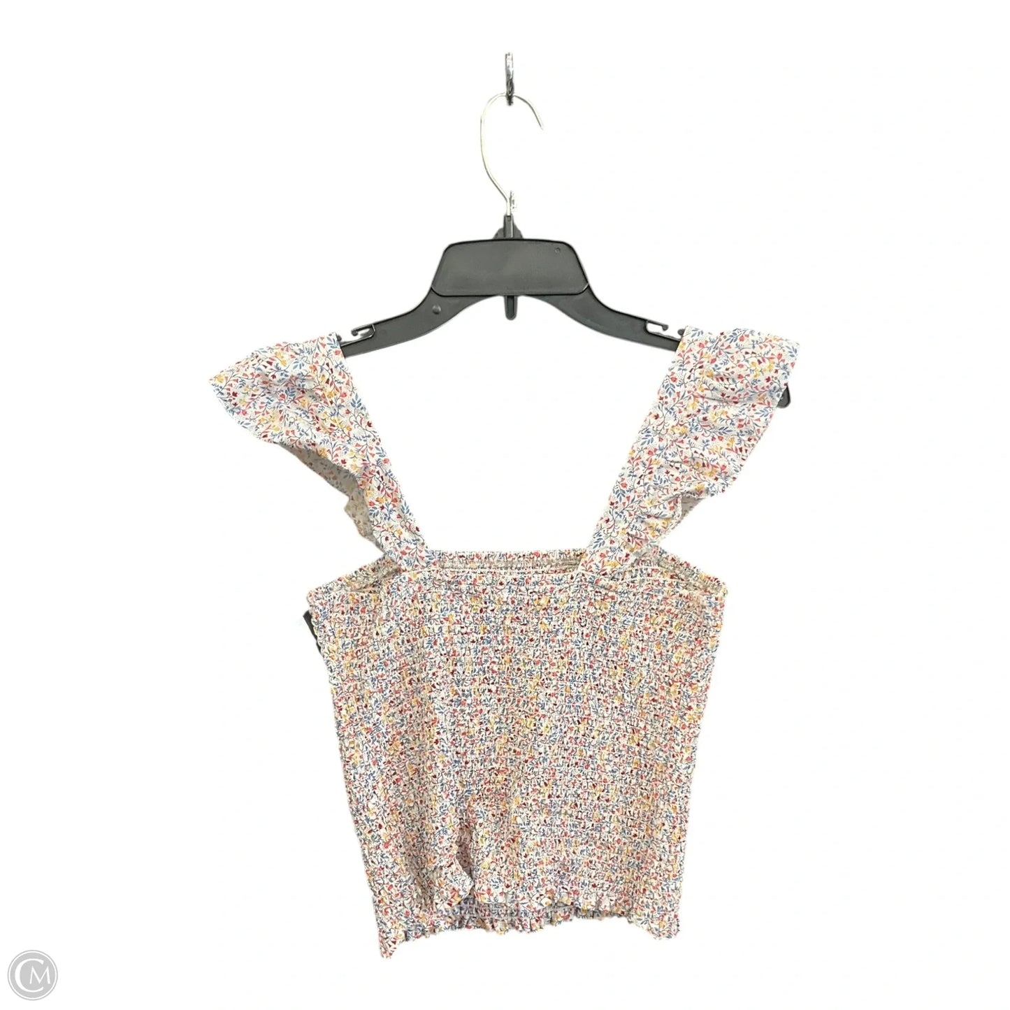 Top Sleeveless By Old Navy In Floral Print, Size: S