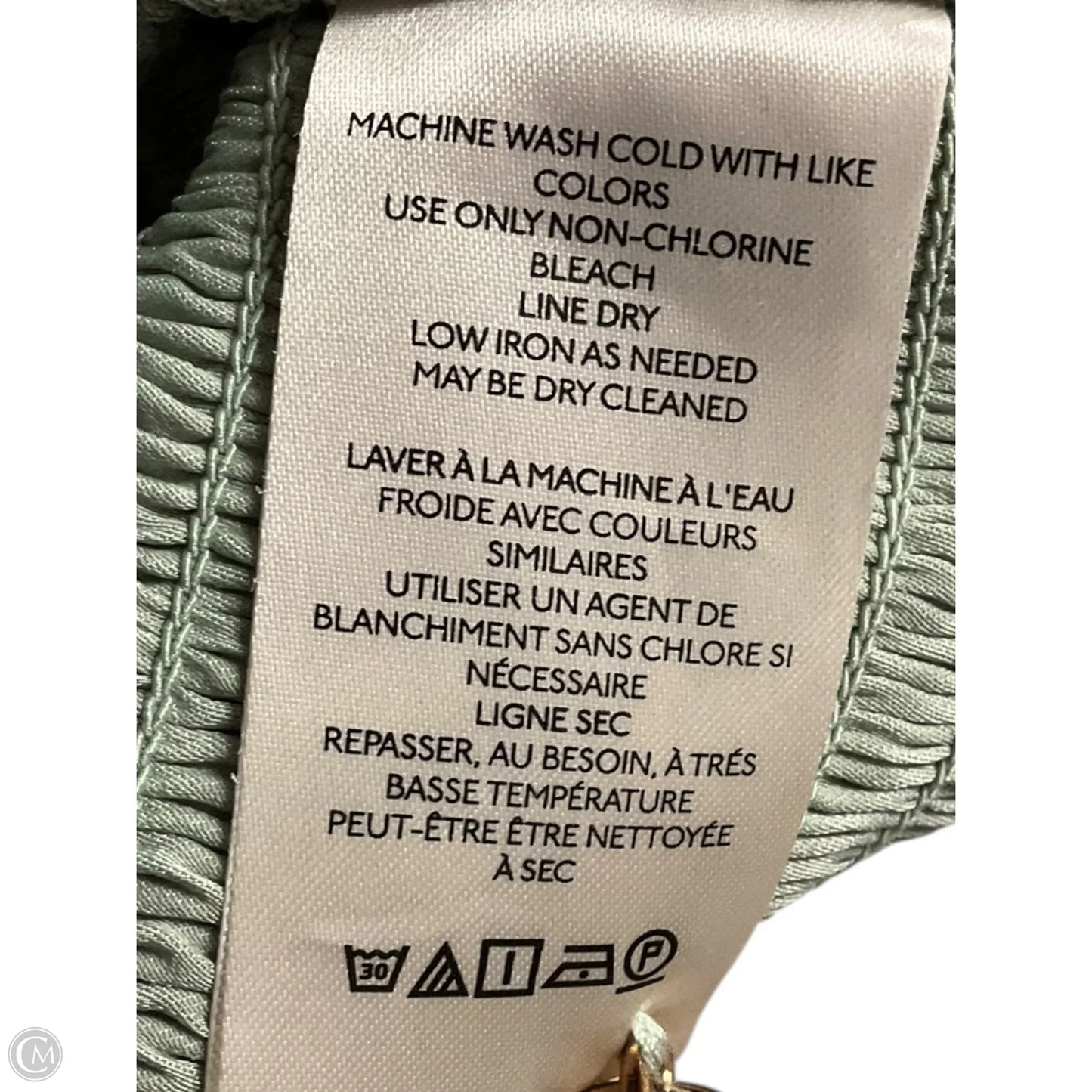 Top Long Sleeve By Anthropologie In Green, Size: M