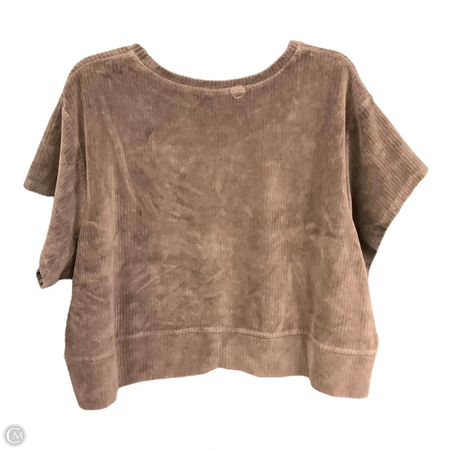 Top Short Sleeve By Old Navy In Brown, Size: 4x