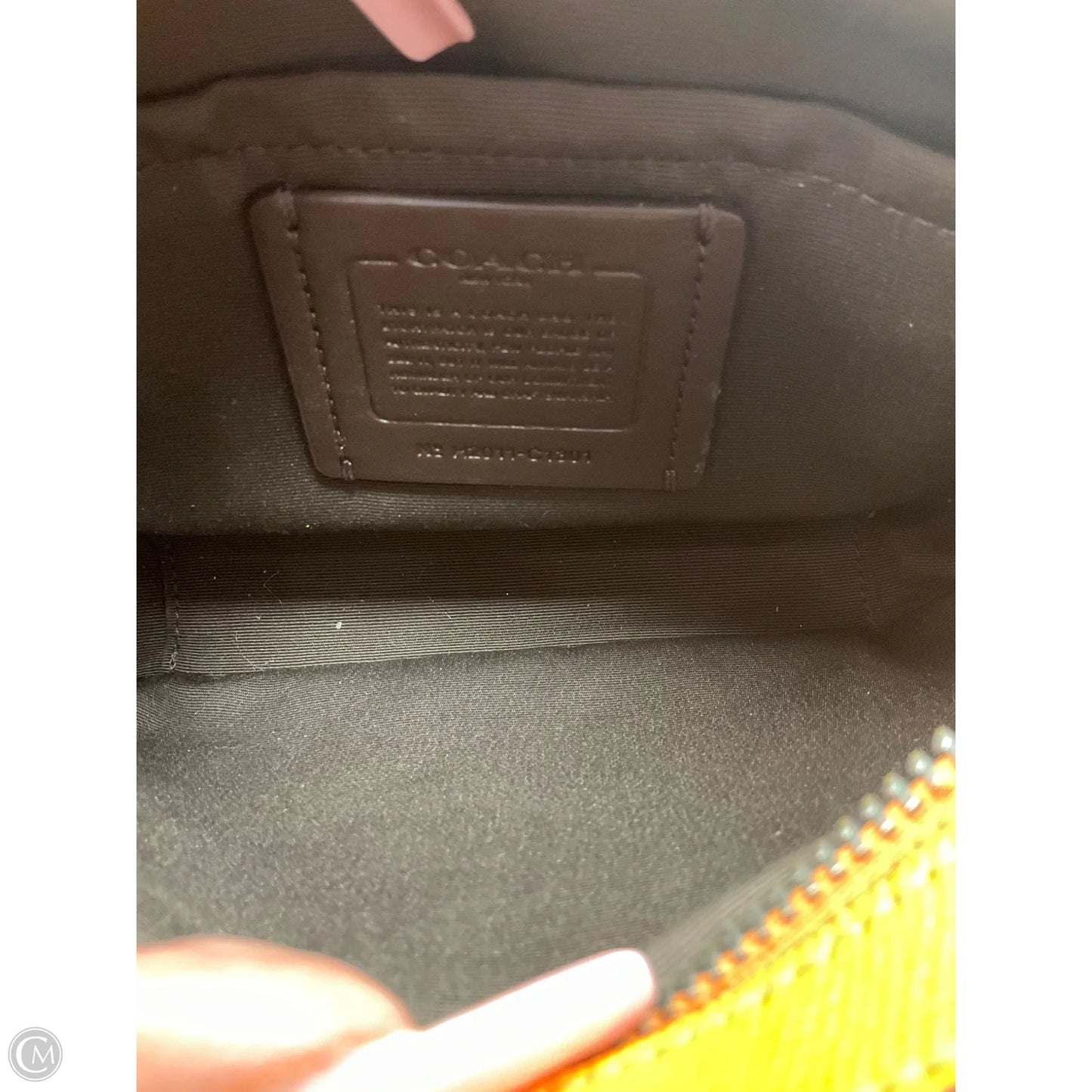 Crossbody Designer By Coach, Size: Small
