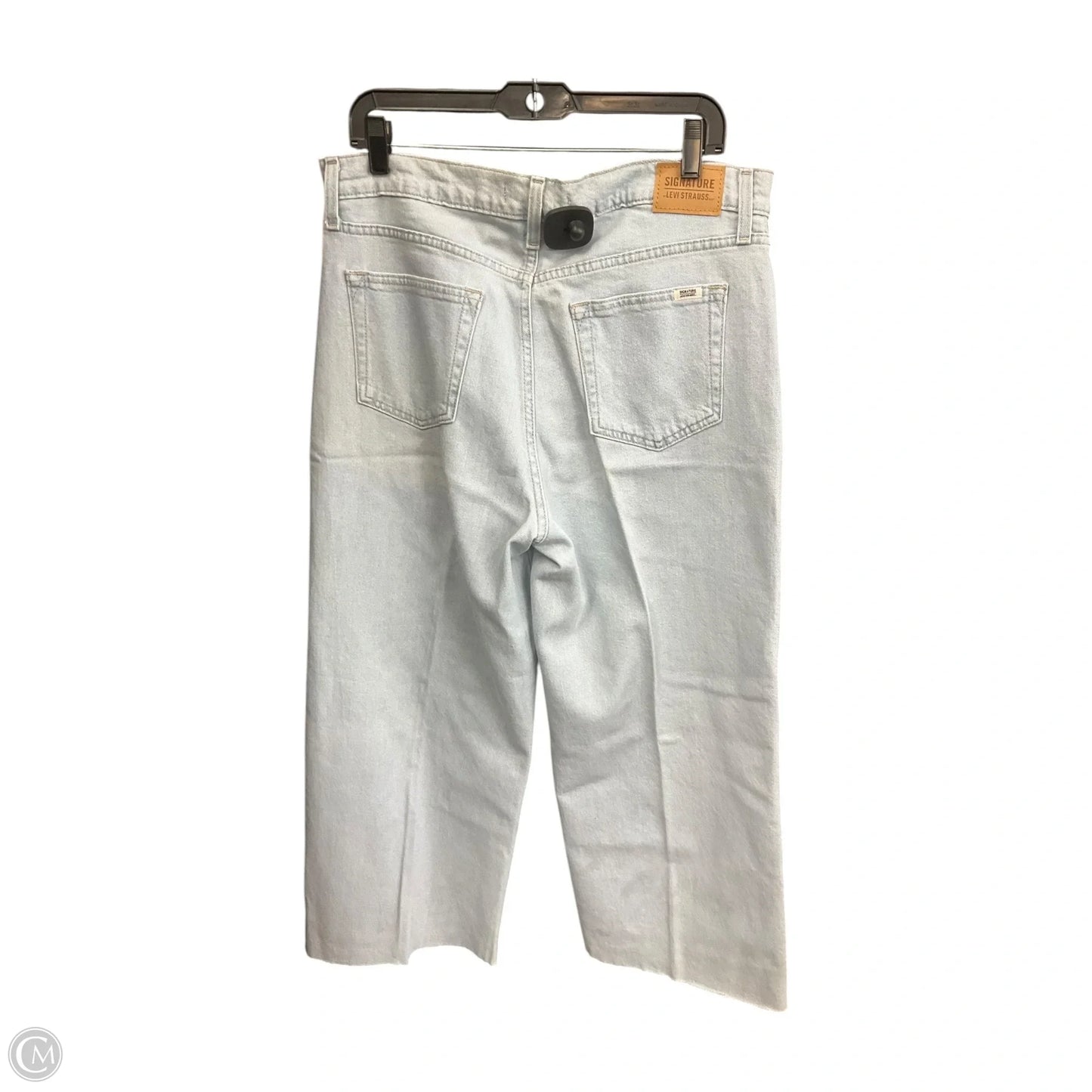 Jeans Wide Leg By Levis In Blue Denim, Size: 12