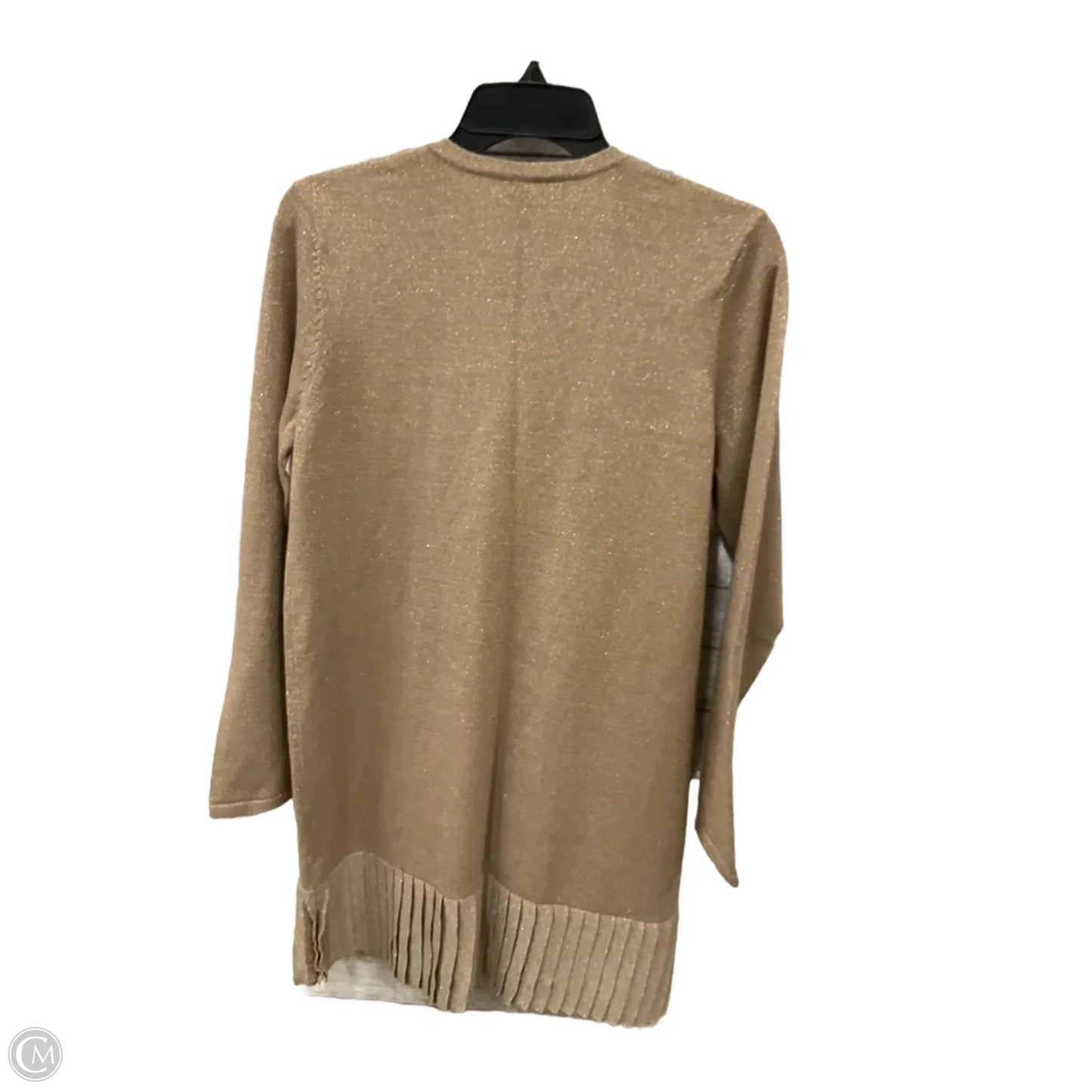 Cardigan By Chicos In Gold, Size: L