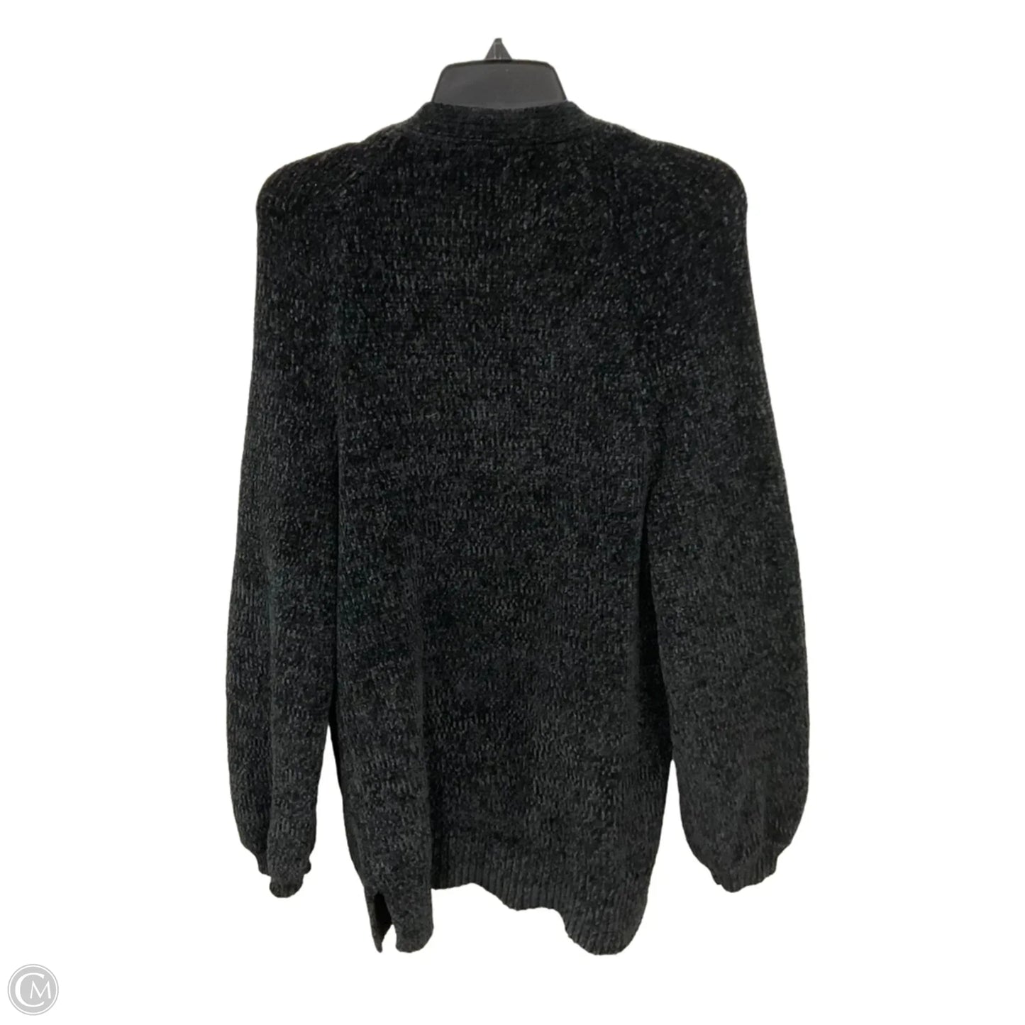 Top Long Sleeve By Chicos In Black, Size: L