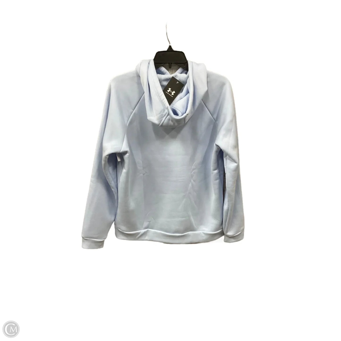 Sweatshirt Hoodie By Under Armour In Blue, Size: M