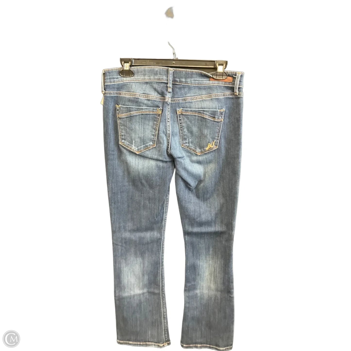 Jeans Boot Cut By Express In Blue Denim, Size: 2