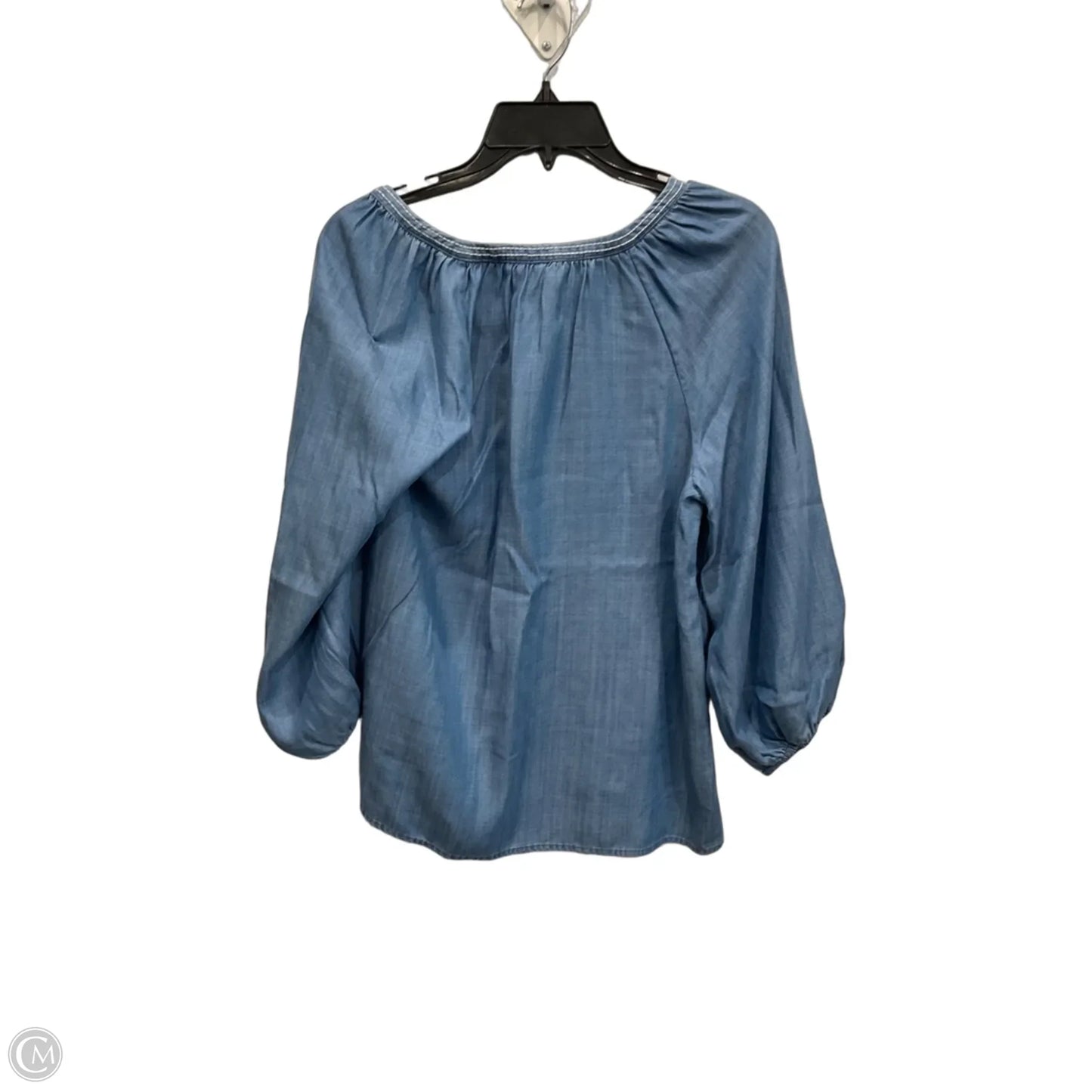 Top 3/4 Sleeve By Tommy Bahama In Blue, Size: Sp
