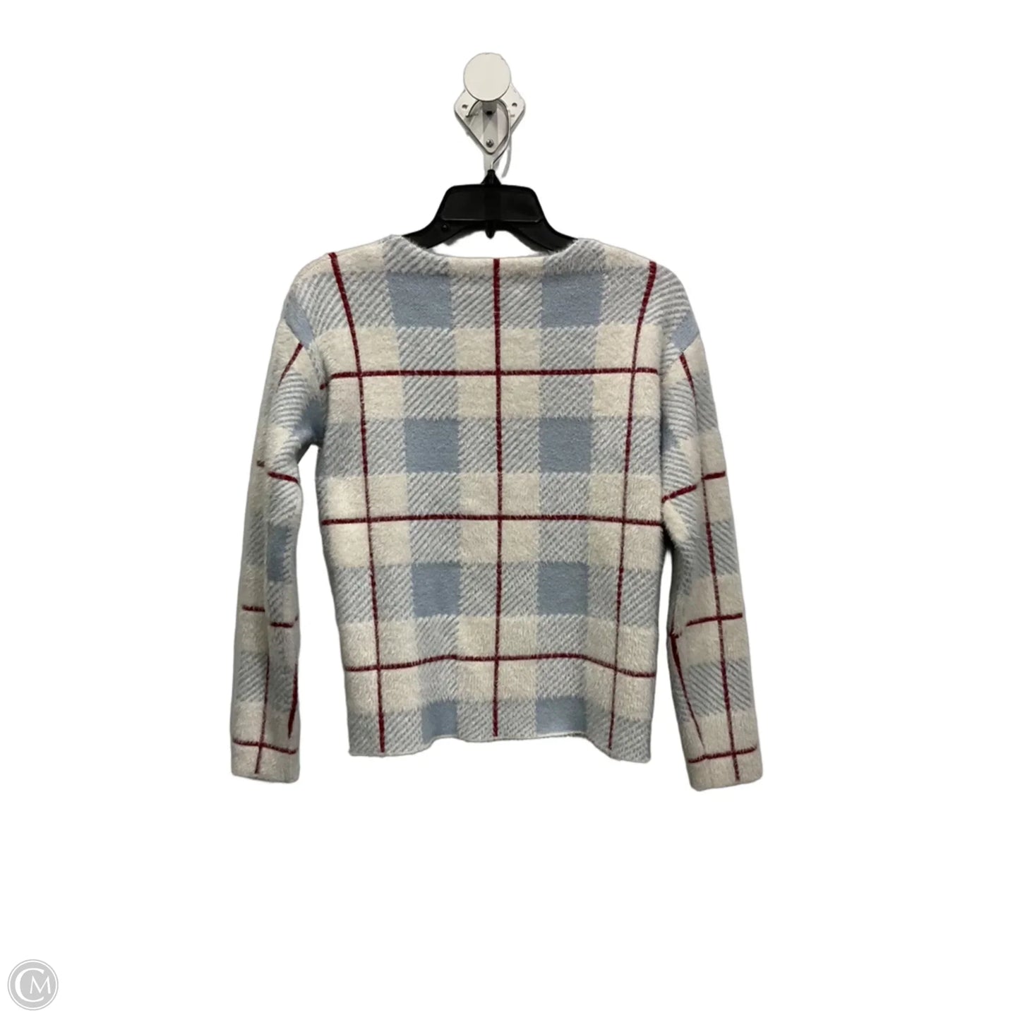 Sweater By Rachel Zoe In Plaid Pattern, Size: Xs