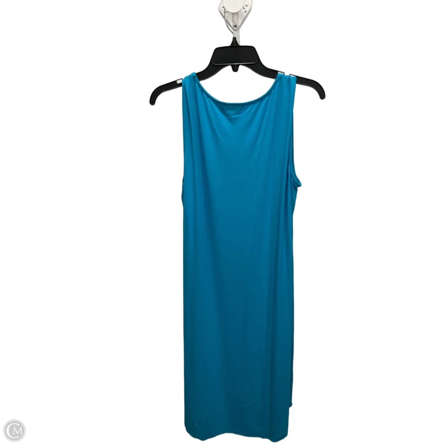 Dress Casual Maxi By Chicos In Blue, Size: Xs