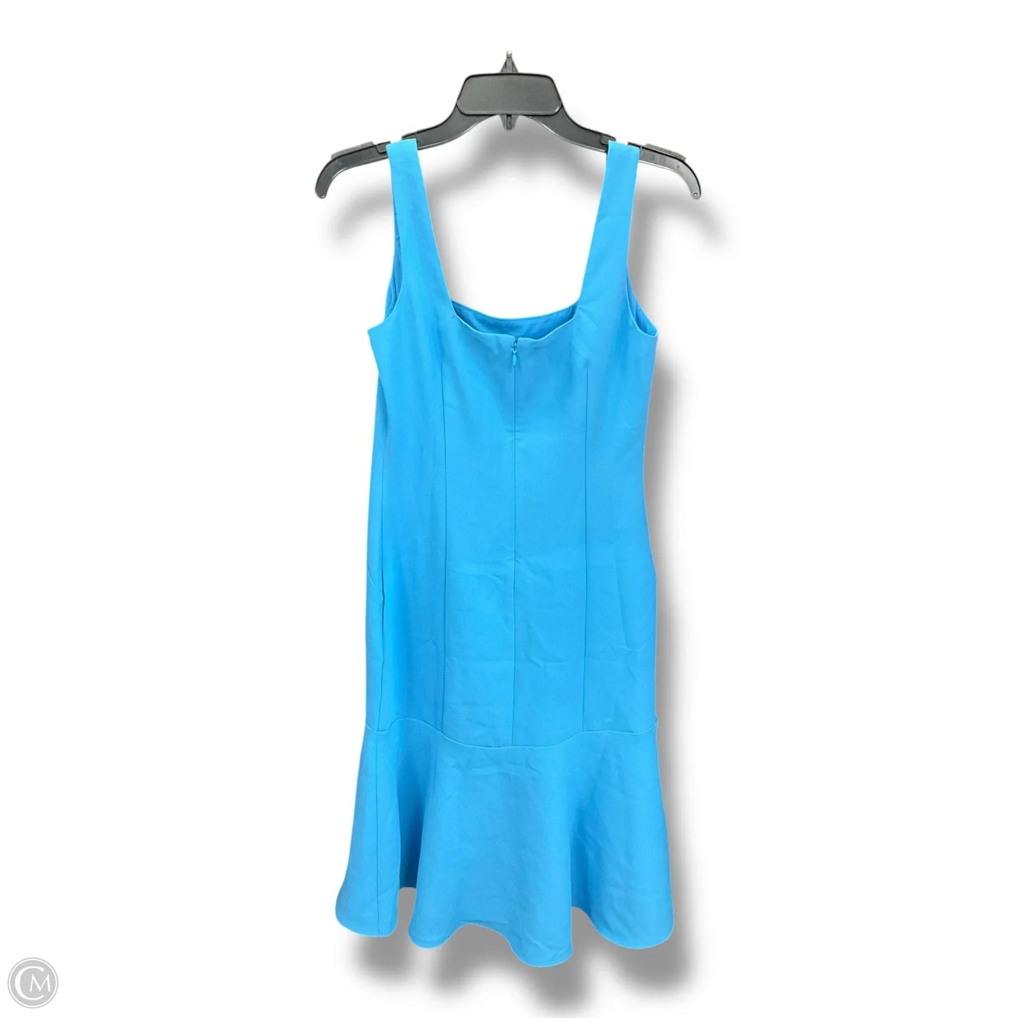 Dress Casual Midi By Ann Taylor In Blue, Size: Xs