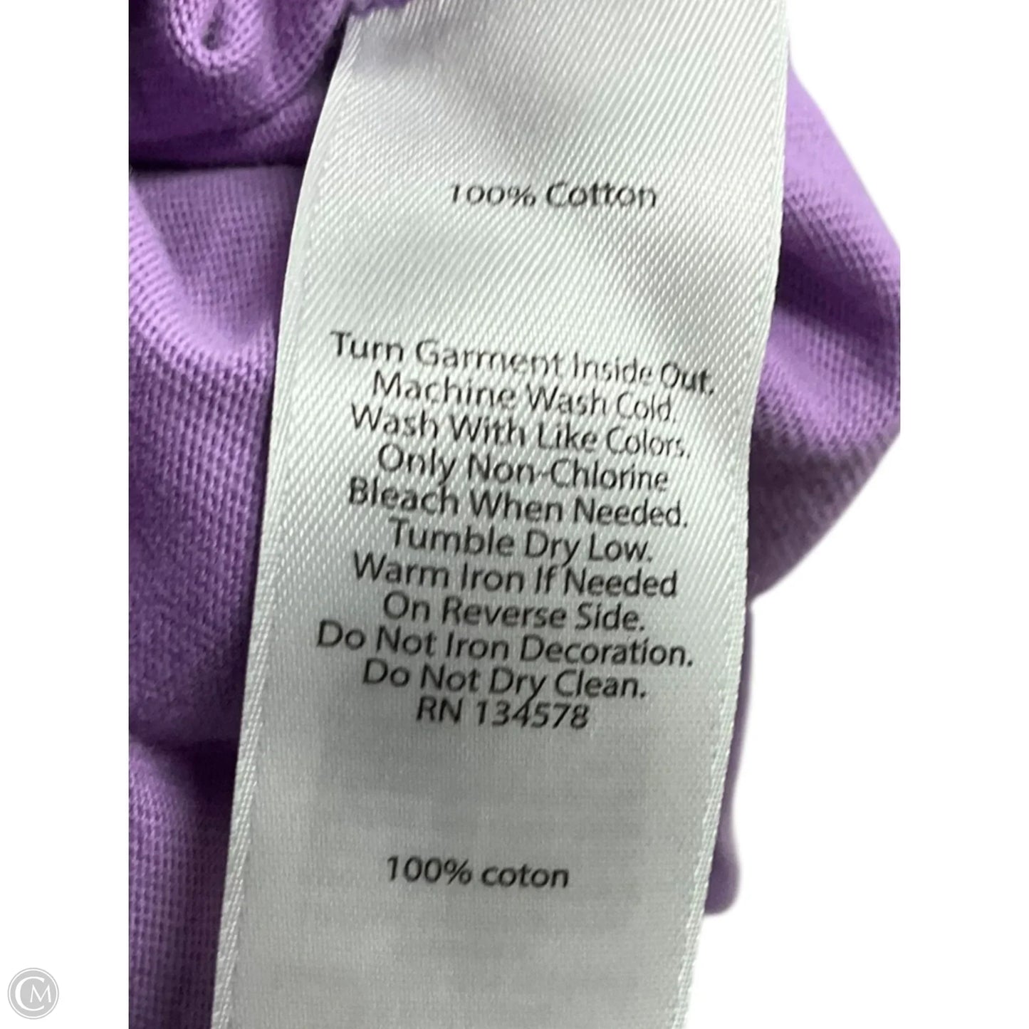 Top Long Sleeve By Vineyard Vines In Purple, Size: M