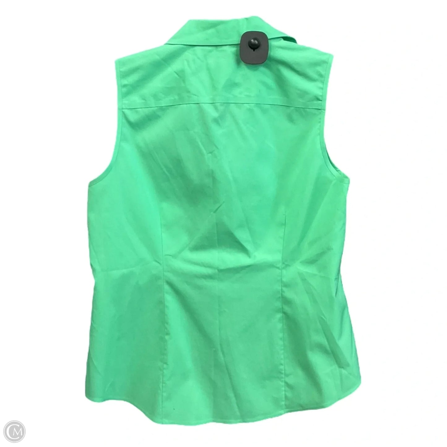 Blouse Sleeveless By Talbots In Green, Size: Sp