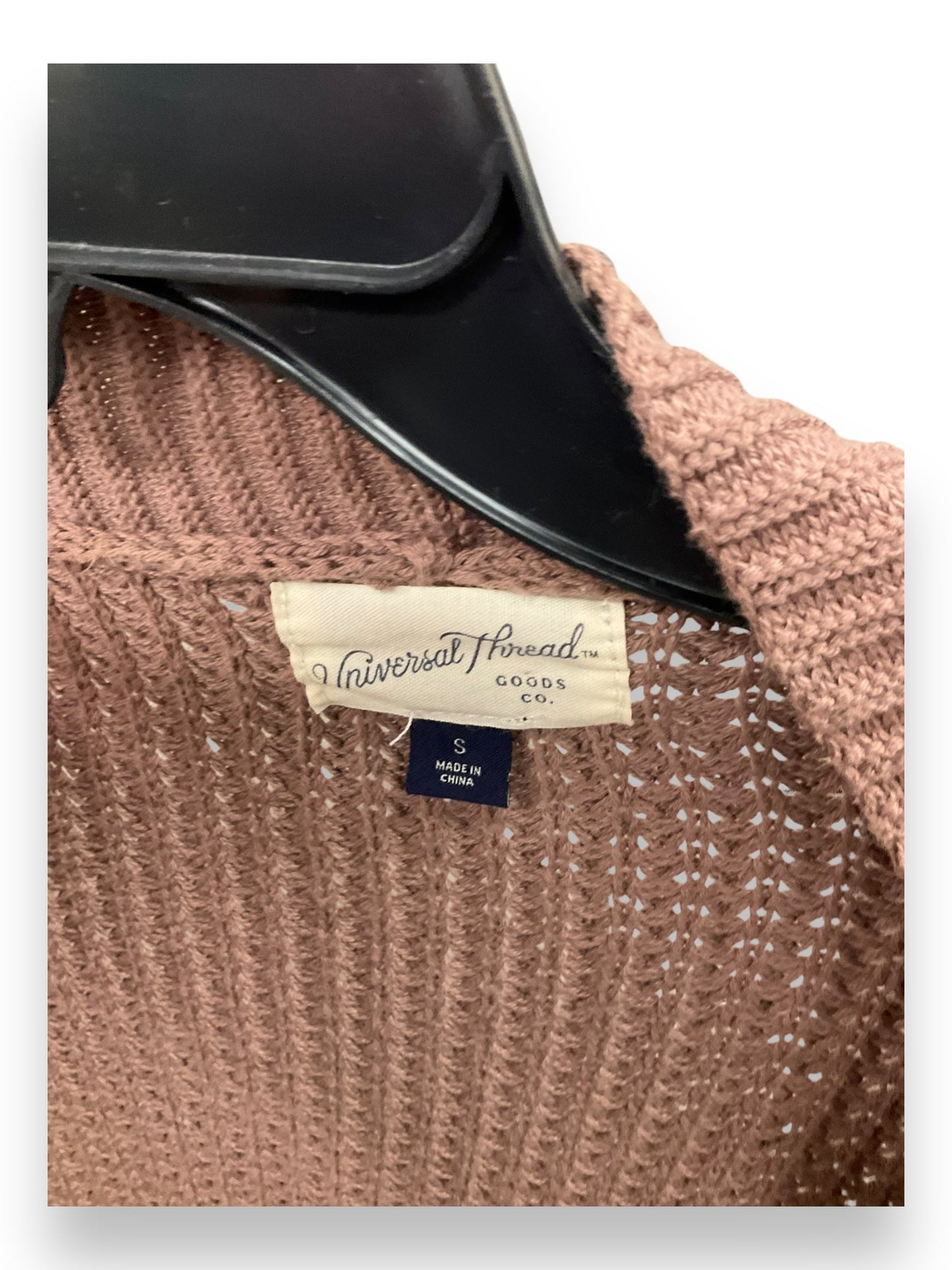 Sweater Cardigan By Universal Thread In Taupe, Size: S