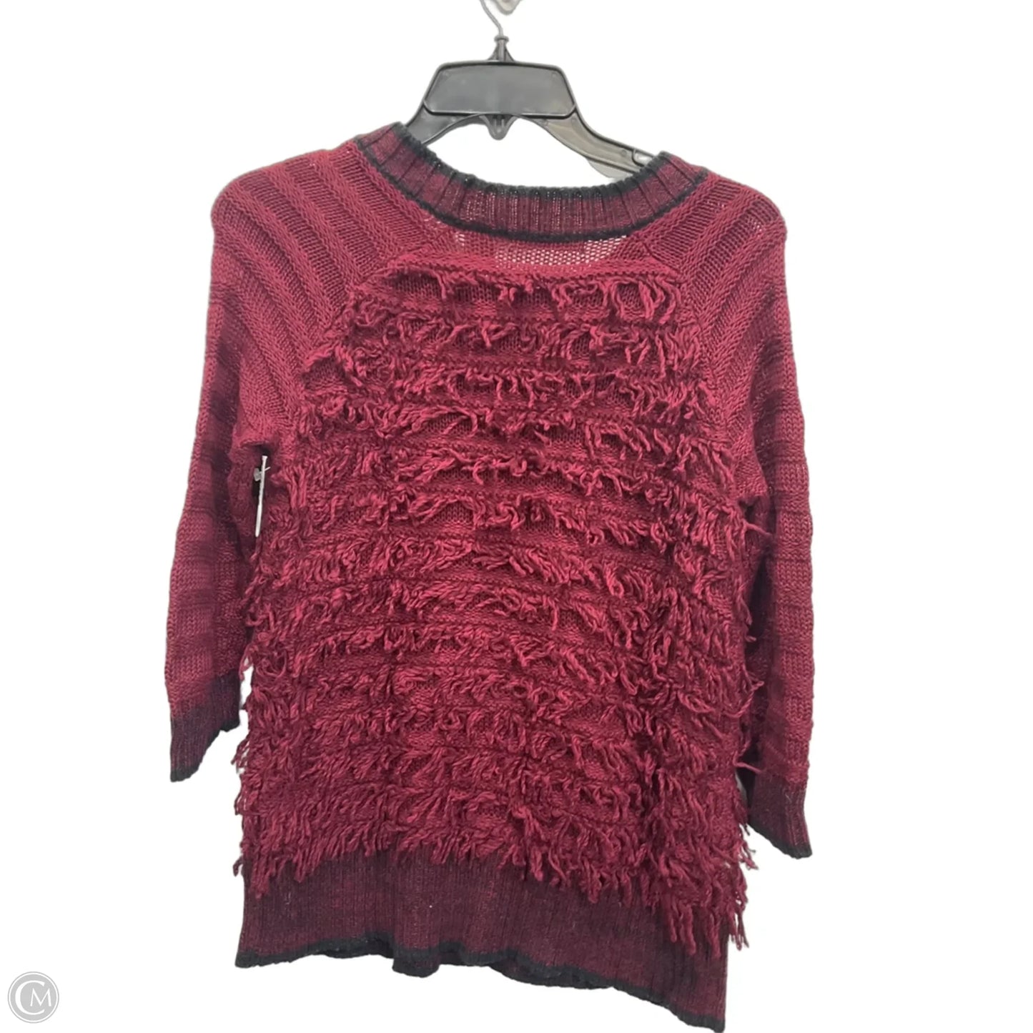 Sweater By Heather B In Red, Size: M