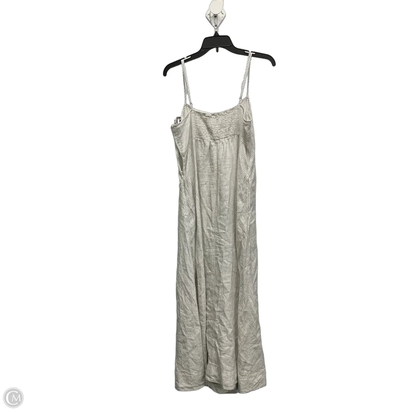 Dress Casual Maxi By Madewell In Black & White, Size: L