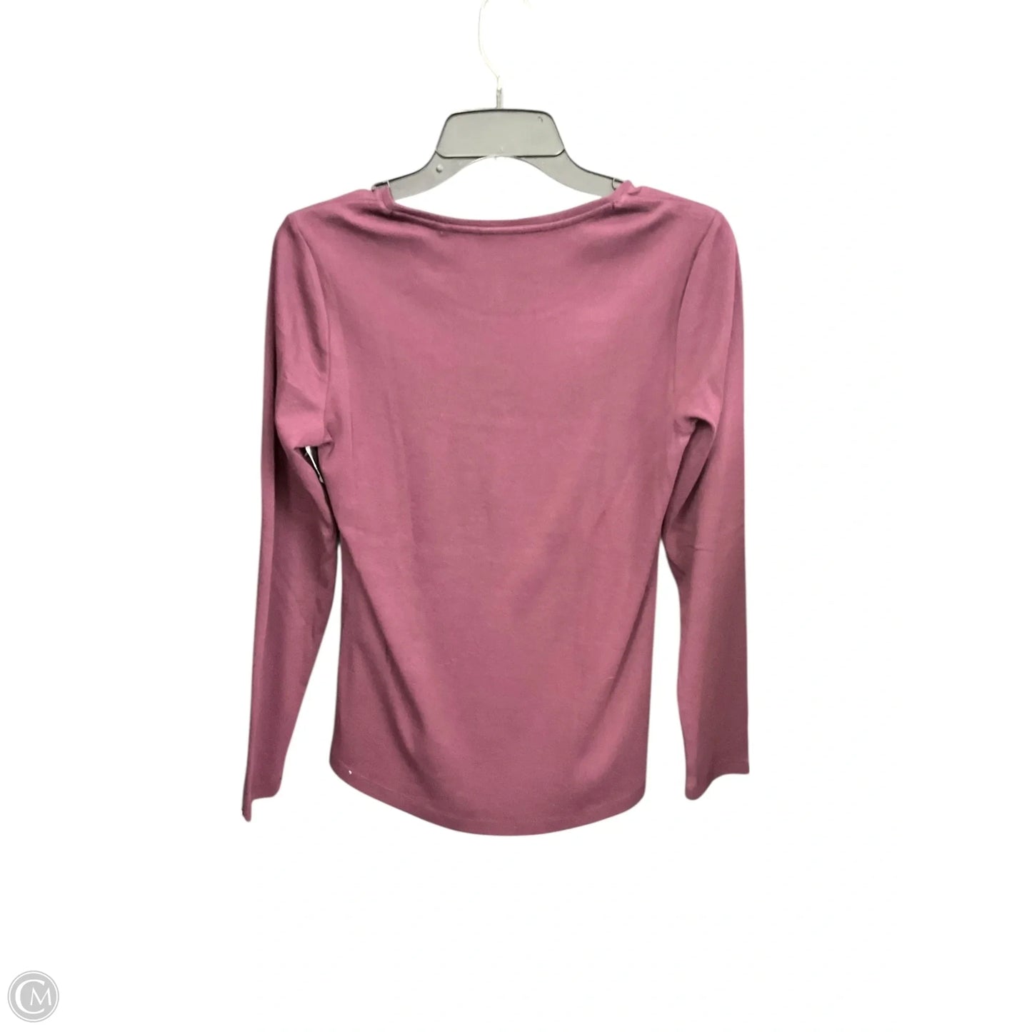 Top Long Sleeve By Chicos In Maroon, Size: S