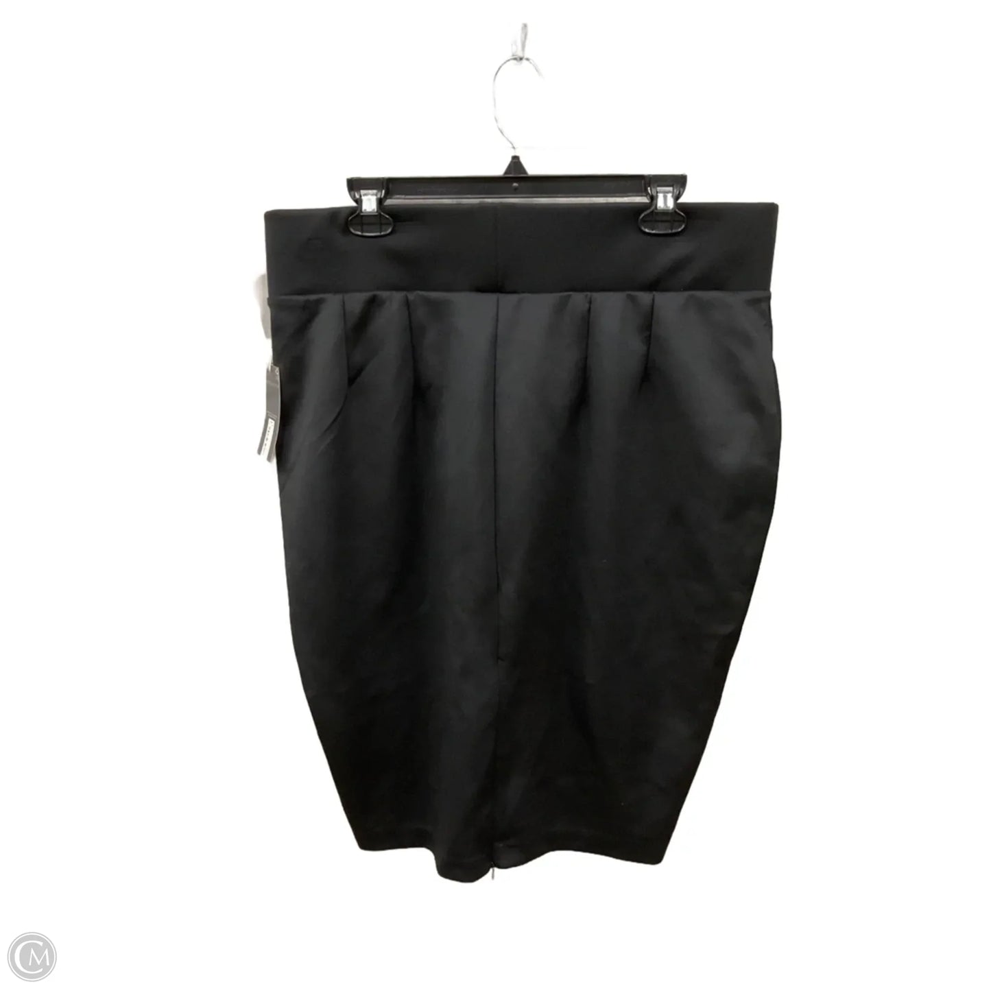 Skirt Midi By Worthington In Black, Size: 18