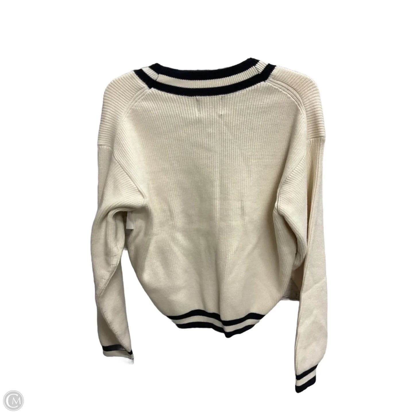 Sweater By Clothes Mentor In Cream, Size: Xs