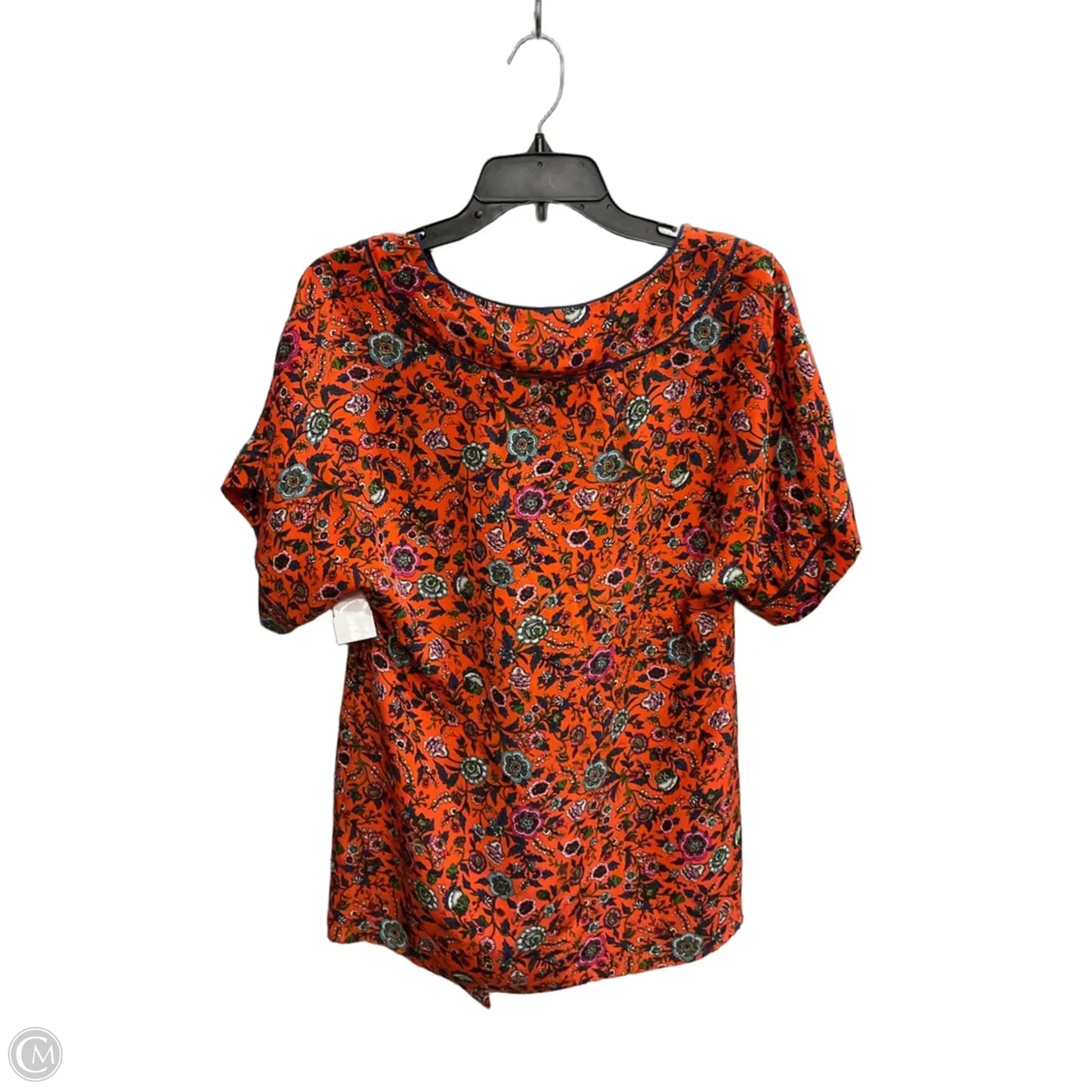 Top Short Sleeve By Maeve In Floral Print, Size: S