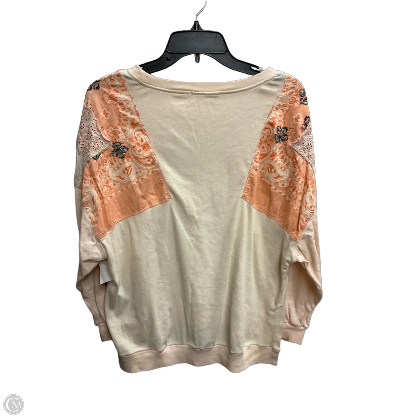 Top Long Sleeve By We The Free In Peach, Size: Xs