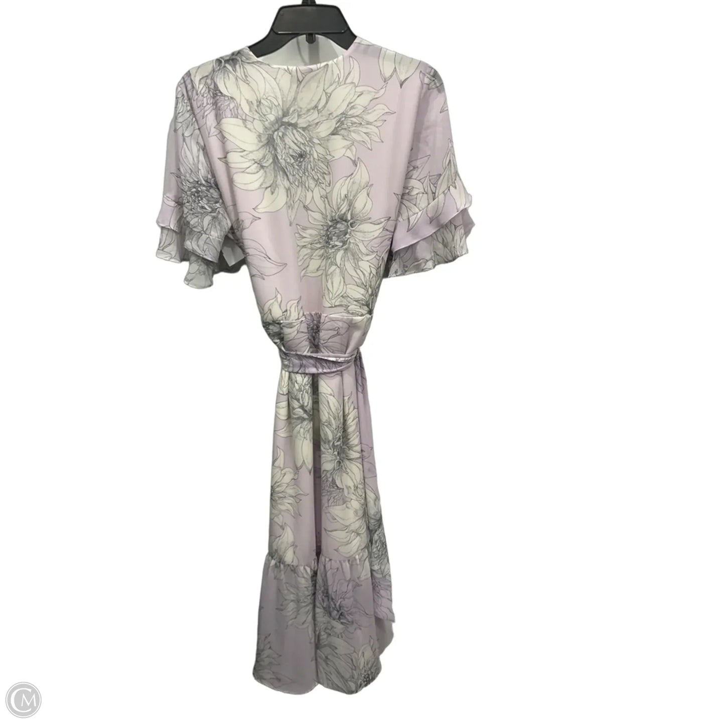 Dress Casual Midi By Vince Camuto In Floral Print, Size: M