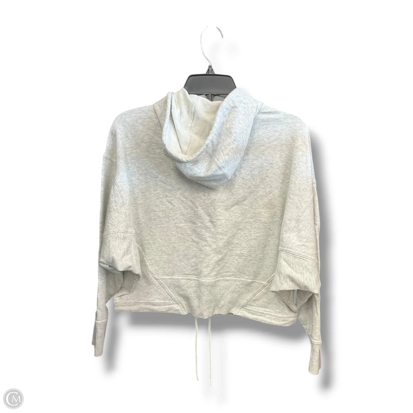 Athletic Sweatshirt Hoodie By Flx In Grey, Size: S