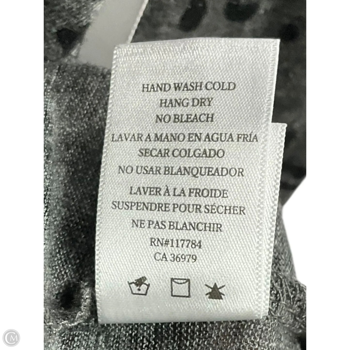 Sweater By Rails In Black & Grey, Size: Xs