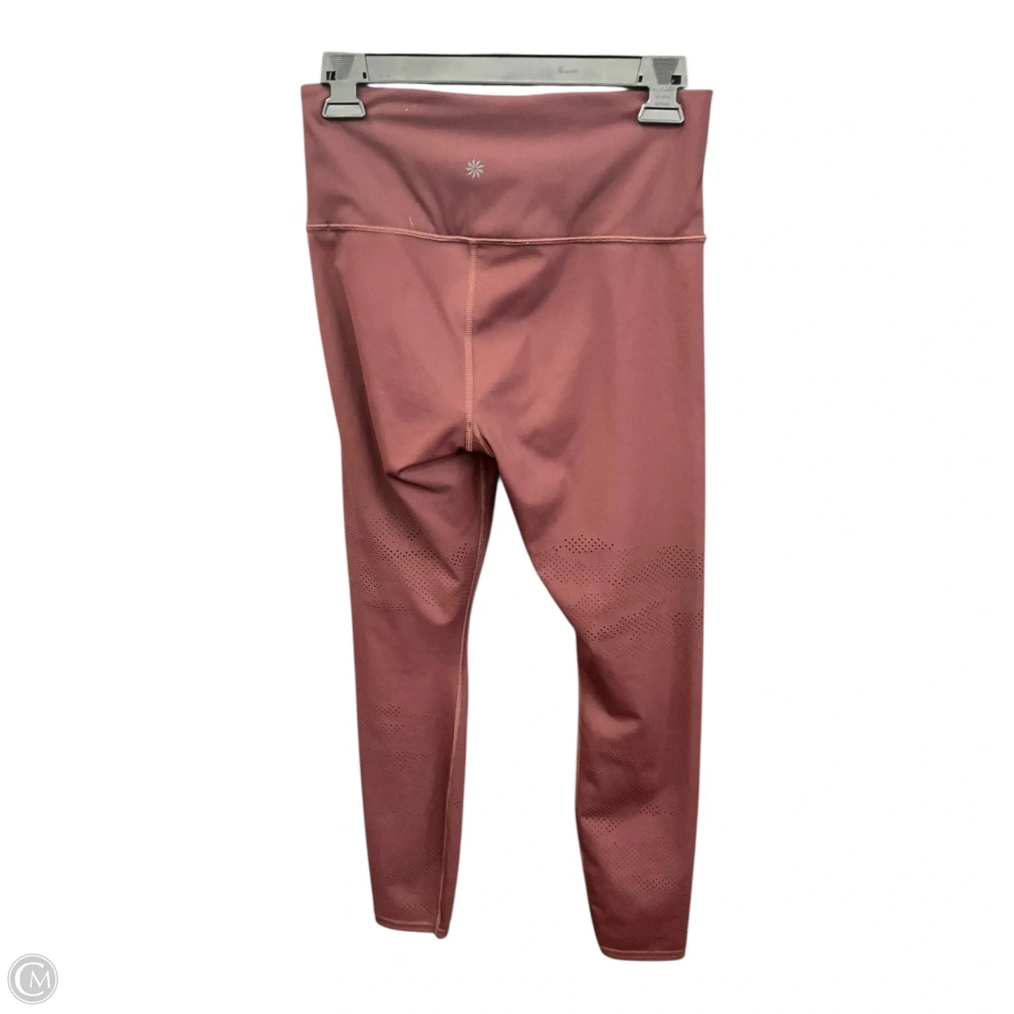 Athletic Leggings By Athleta In Maroon, Size: S