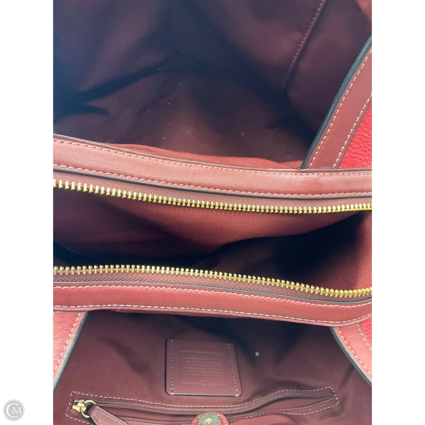 Handbag Designer By Coach, Size: Large